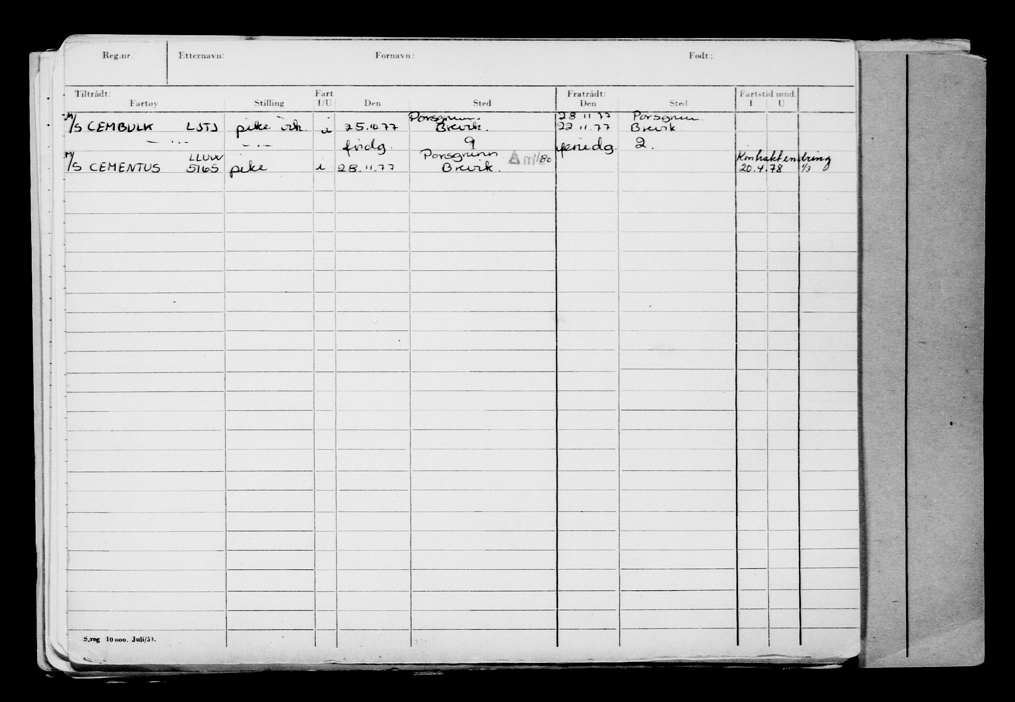 Direktoratet for sjømenn, AV/RA-S-3545/G/Gb/L0150: Hovedkort, 1917, p. 139