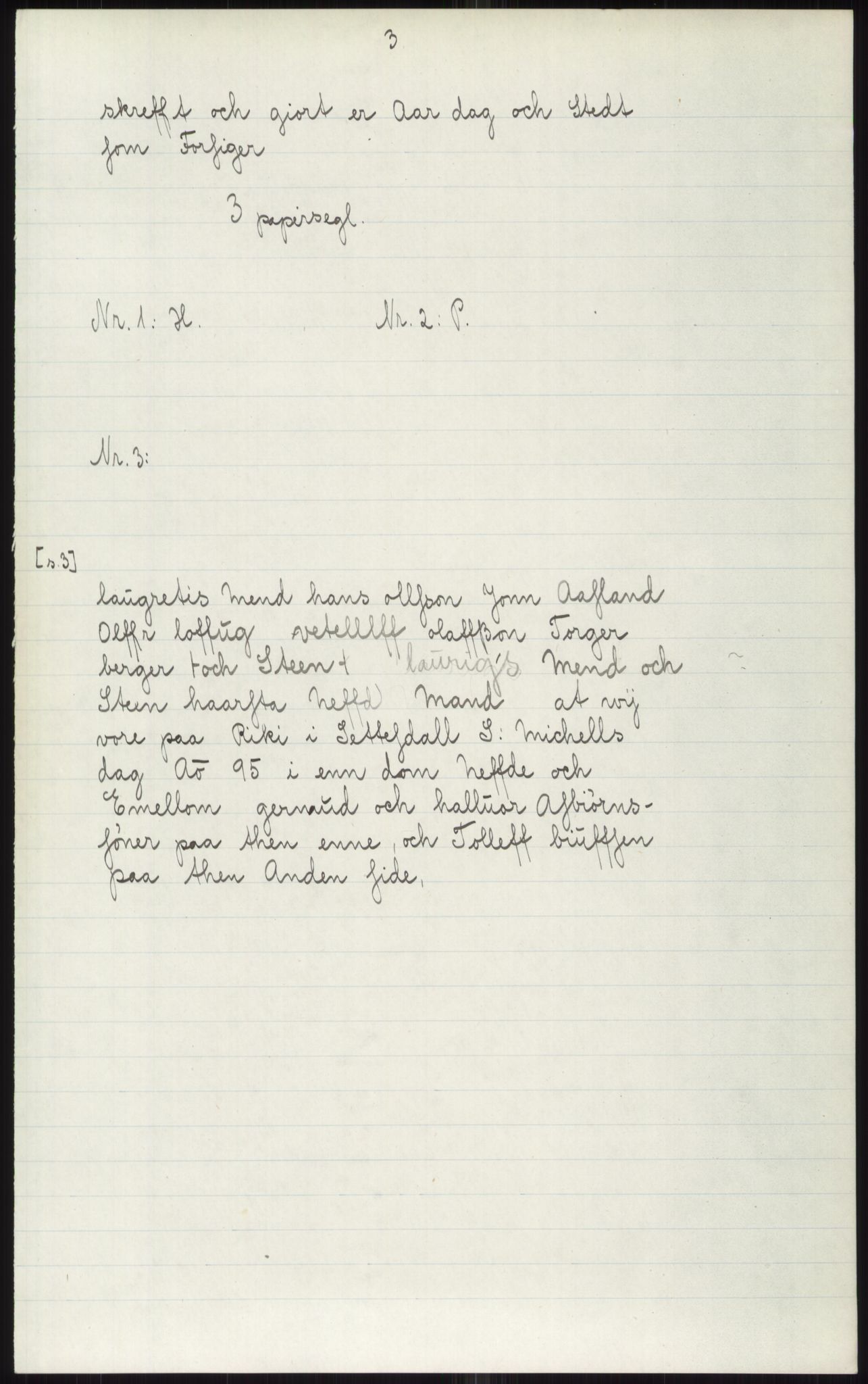 Samlinger til kildeutgivelse, Diplomavskriftsamlingen, AV/RA-EA-4053/H/Ha, p. 2719