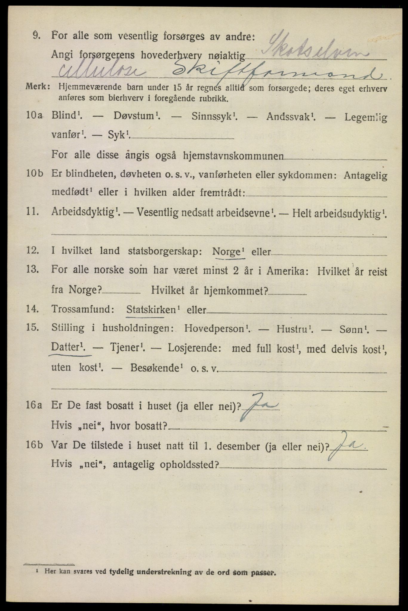 SAKO, 1920 census for Modum, 1920, p. 16212