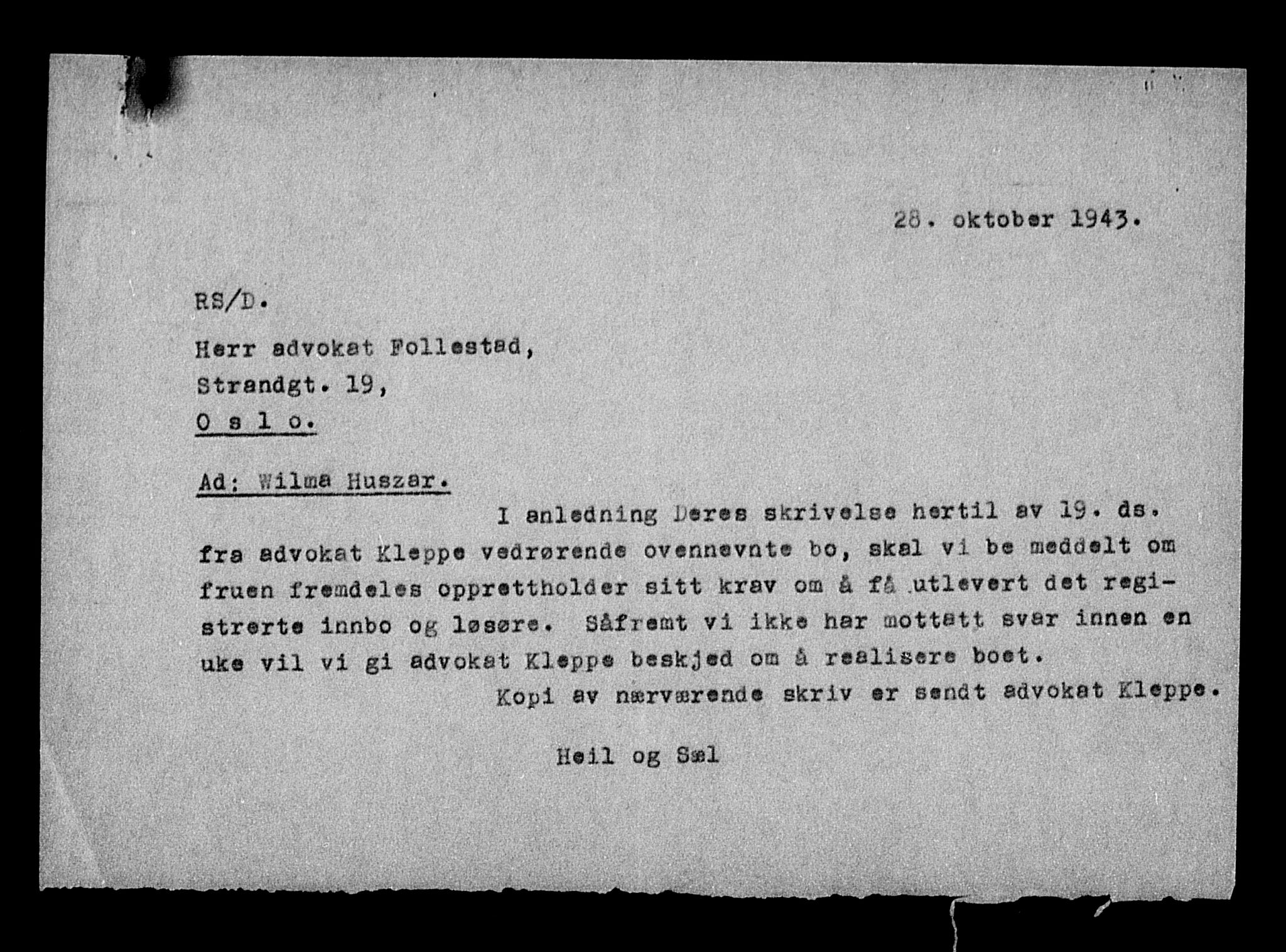 Justisdepartementet, Tilbakeføringskontoret for inndratte formuer, AV/RA-S-1564/H/Hc/Hcd/L1000: --, 1945-1947, p. 60