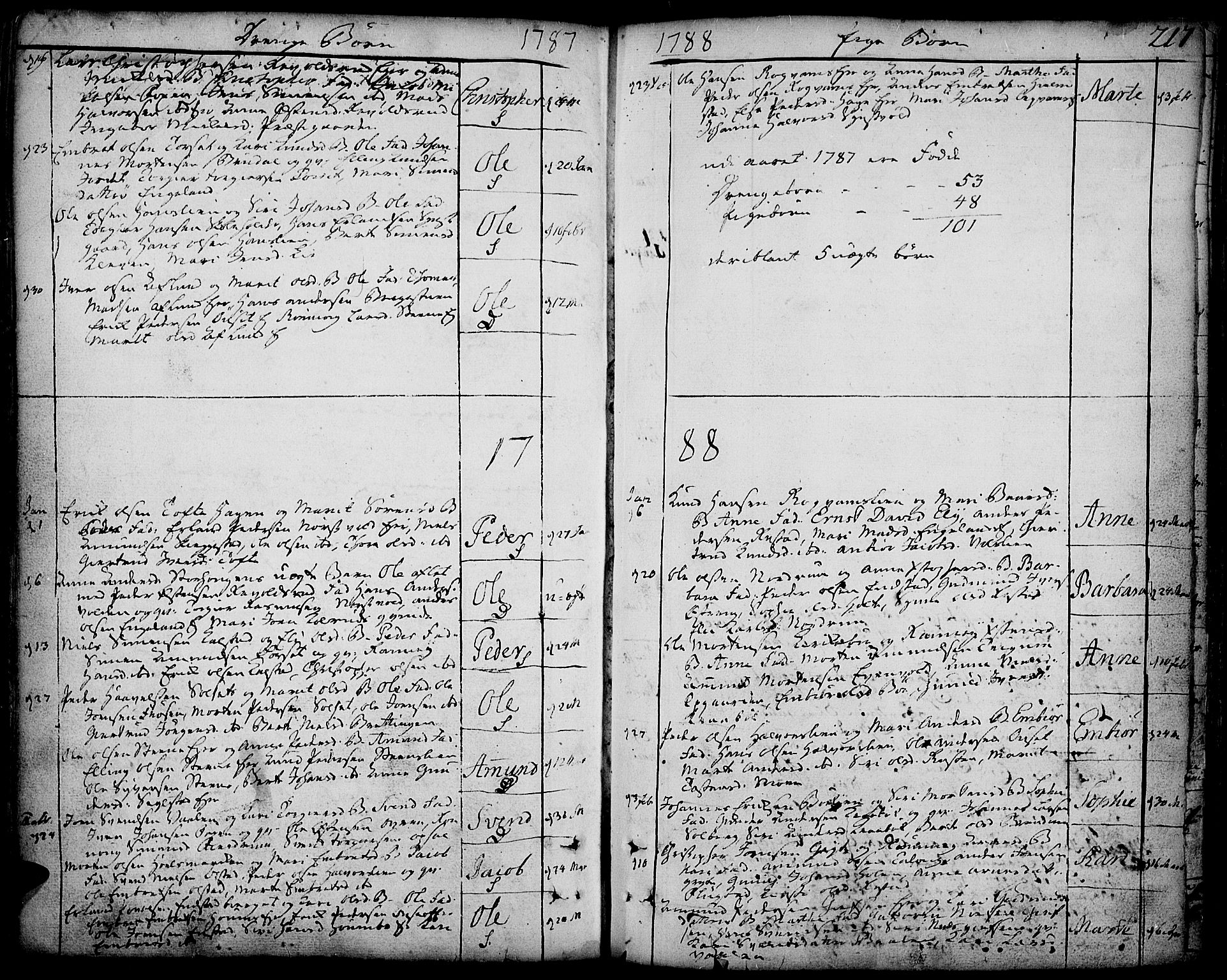 Gausdal prestekontor, SAH/PREST-090/H/Ha/Haa/L0003: Parish register (official) no. 3, 1758-1809, p. 217