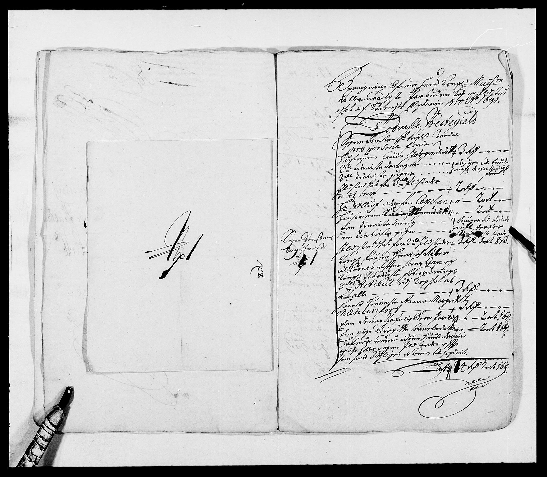 Rentekammeret inntil 1814, Reviderte regnskaper, Fogderegnskap, RA/EA-4092/R68/L4751: Fogderegnskap Senja og Troms, 1690-1693, p. 51