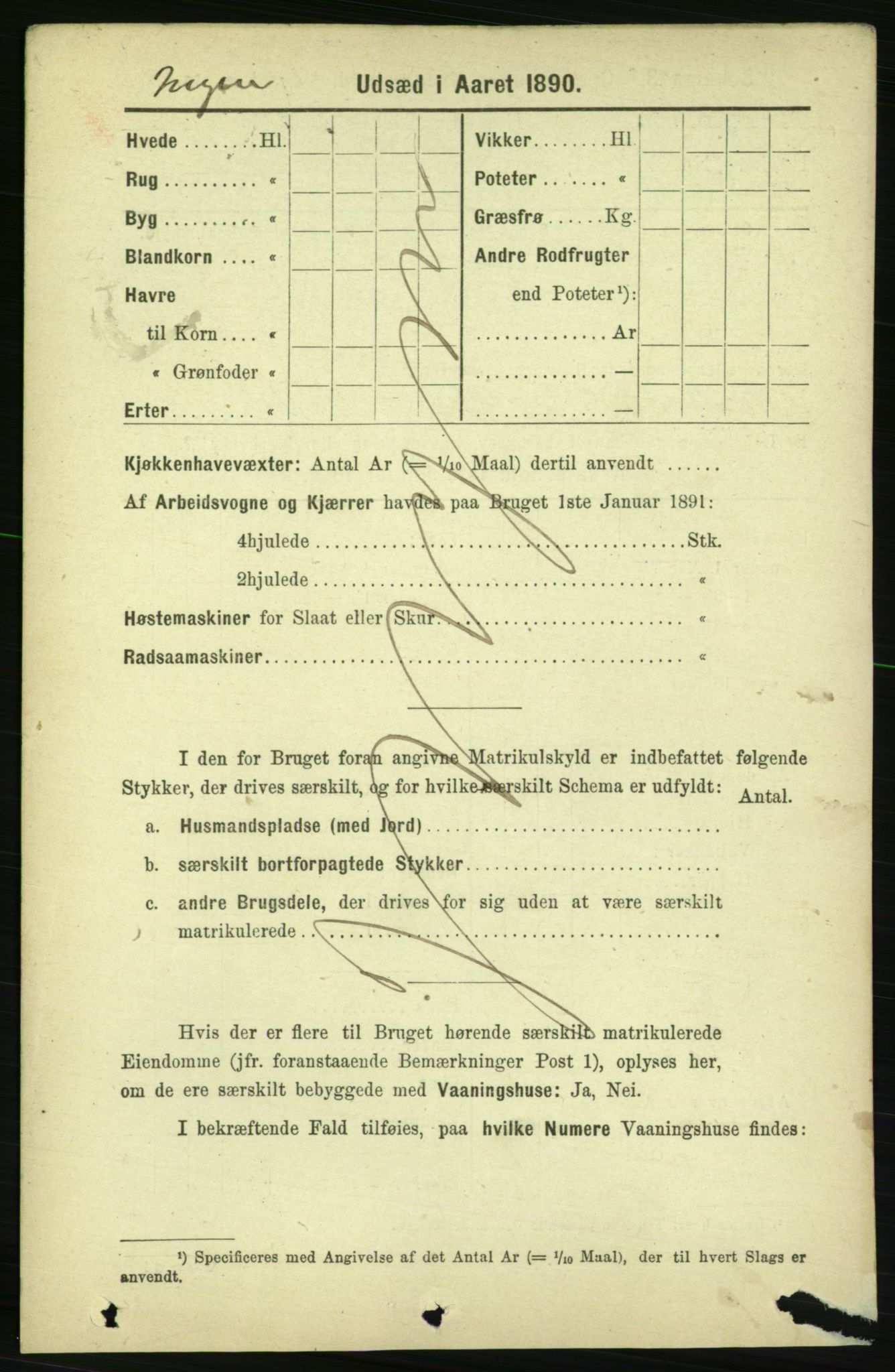 RA, 1891 census for 1727 Beitstad, 1891, p. 6908