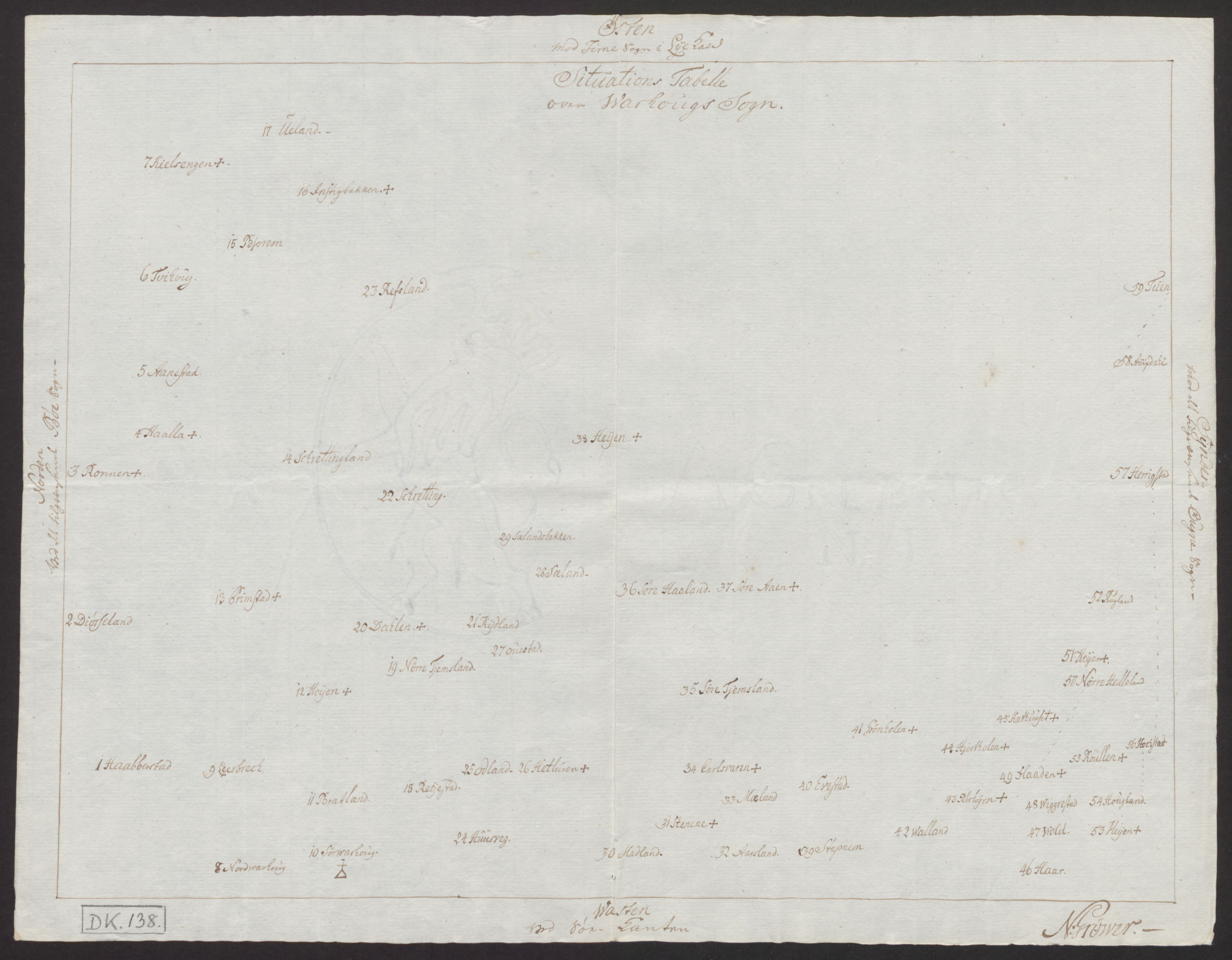 Riksarkivets kart- og tegningssamling, RA/EA-5930/T/T015/T015c, 1647-1813, p. 19