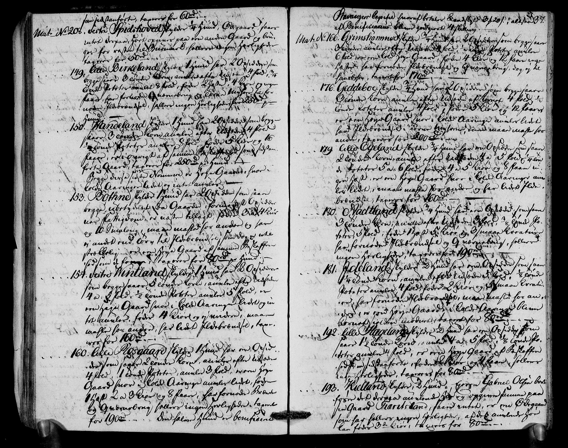 Rentekammeret inntil 1814, Realistisk ordnet avdeling, RA/EA-4070/N/Ne/Nea/L0091: Lista fogderi. Deliberasjonsprotokoll, 1803, p. 39