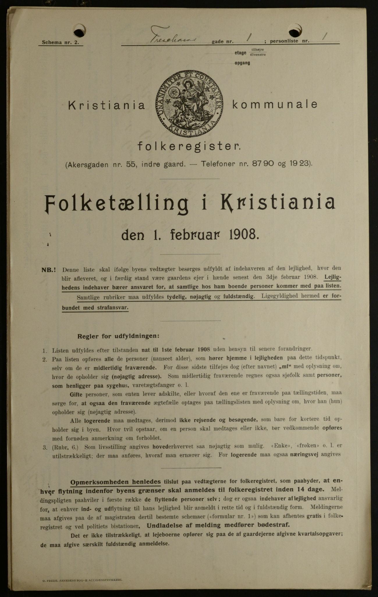 OBA, Municipal Census 1908 for Kristiania, 1908, p. 103939