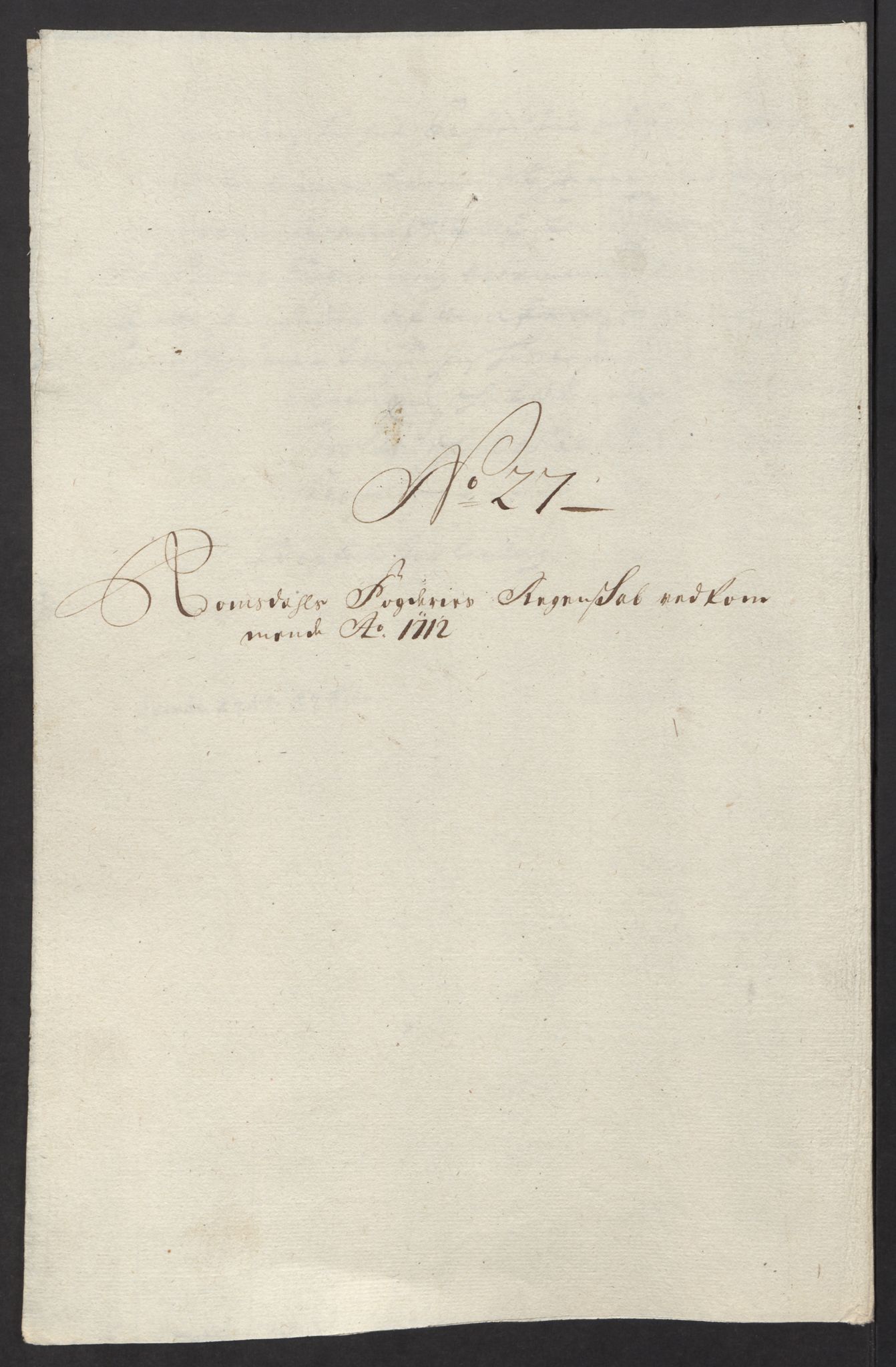 Rentekammeret inntil 1814, Reviderte regnskaper, Fogderegnskap, AV/RA-EA-4092/R55/L3661: Fogderegnskap Romsdal, 1712, p. 197