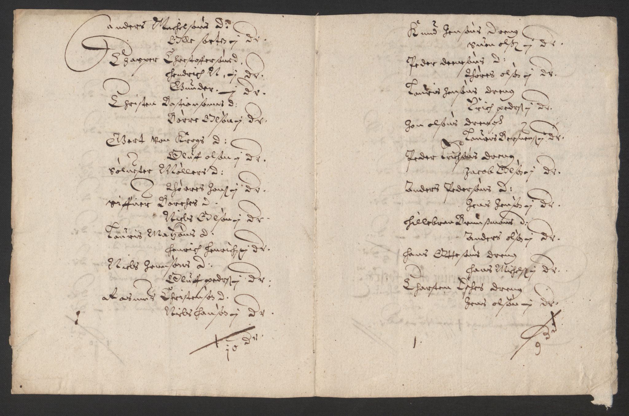 Rentekammeret inntil 1814, Reviderte regnskaper, Byregnskaper, RA/EA-4066/R/Rs/L0504: [S1] Kontribusjonsregnskap, 1631-1684, p. 50