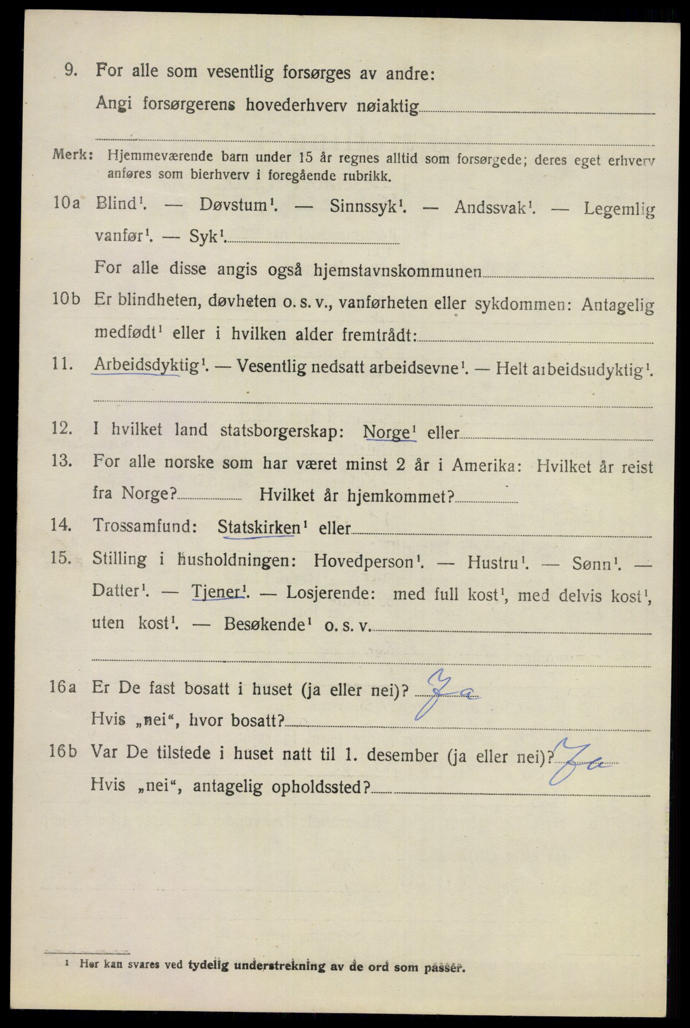 SAO, 1920 census for Hurdal, 1920, p. 1287