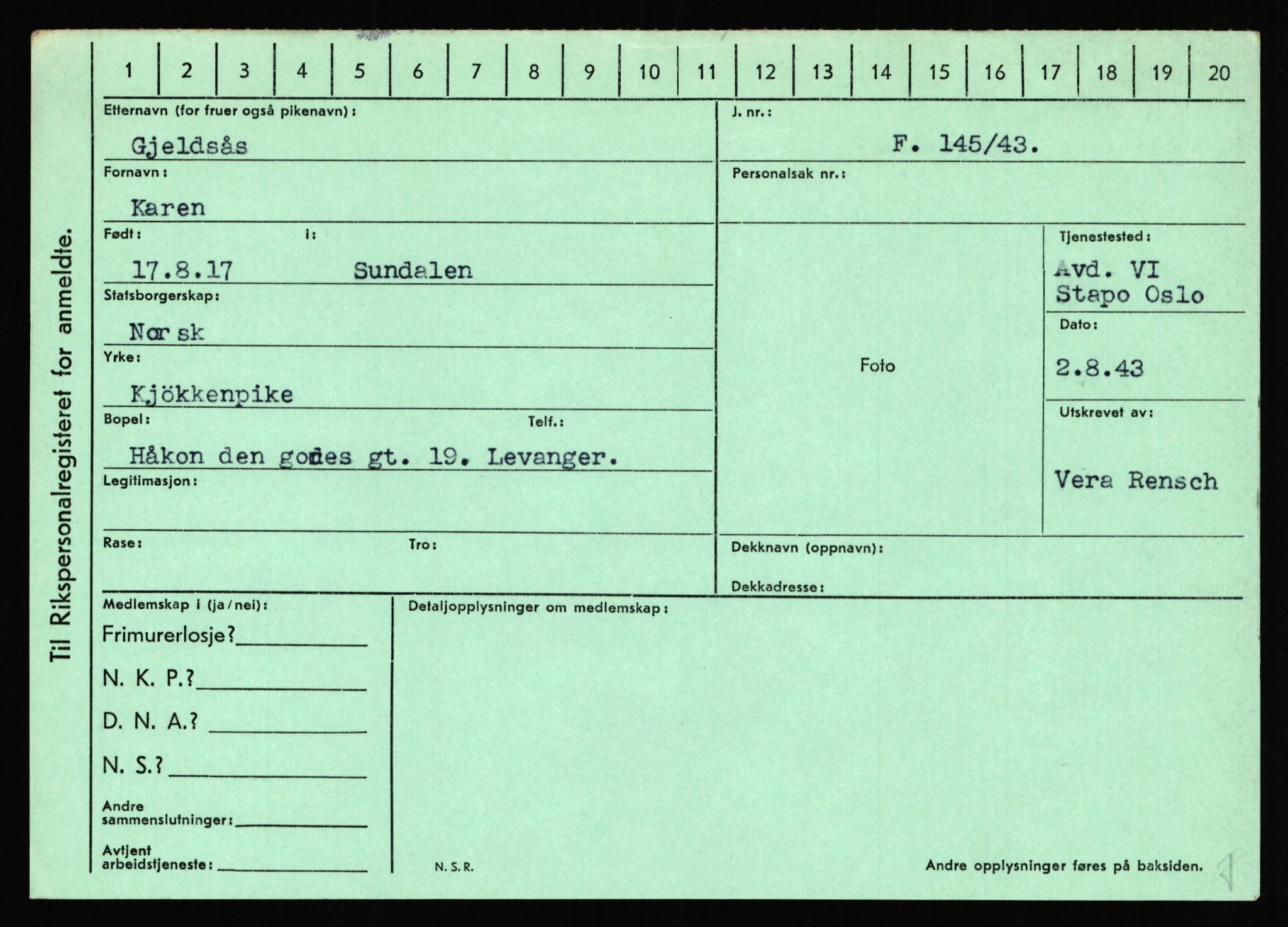 Statspolitiet - Hovedkontoret / Osloavdelingen, AV/RA-S-1329/C/Ca/L0005: Furali - Hamula, 1943-1945, p. 930