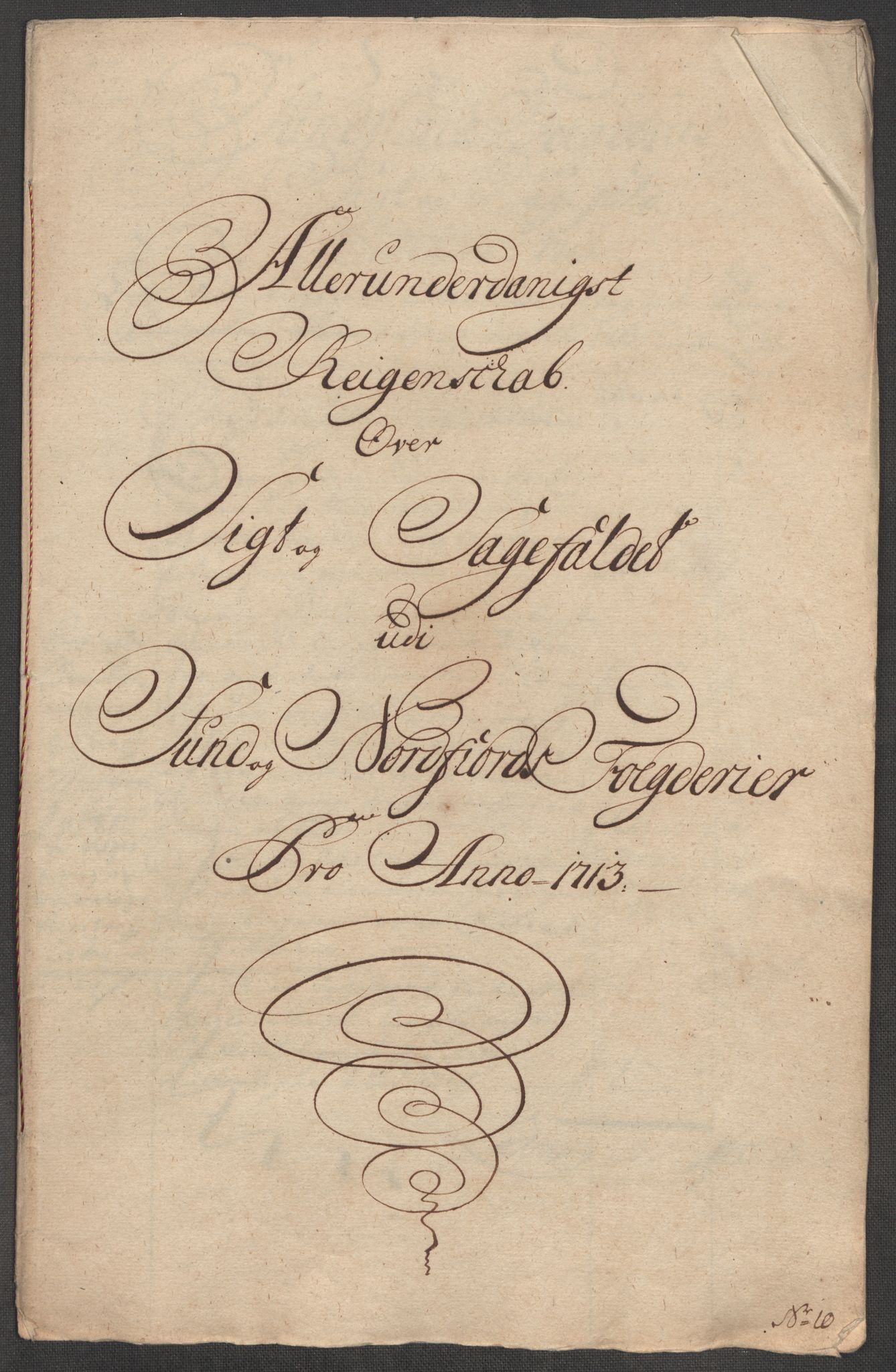 Rentekammeret inntil 1814, Reviderte regnskaper, Fogderegnskap, RA/EA-4092/R53/L3437: Fogderegnskap Sunn- og Nordfjord, 1713, p. 296