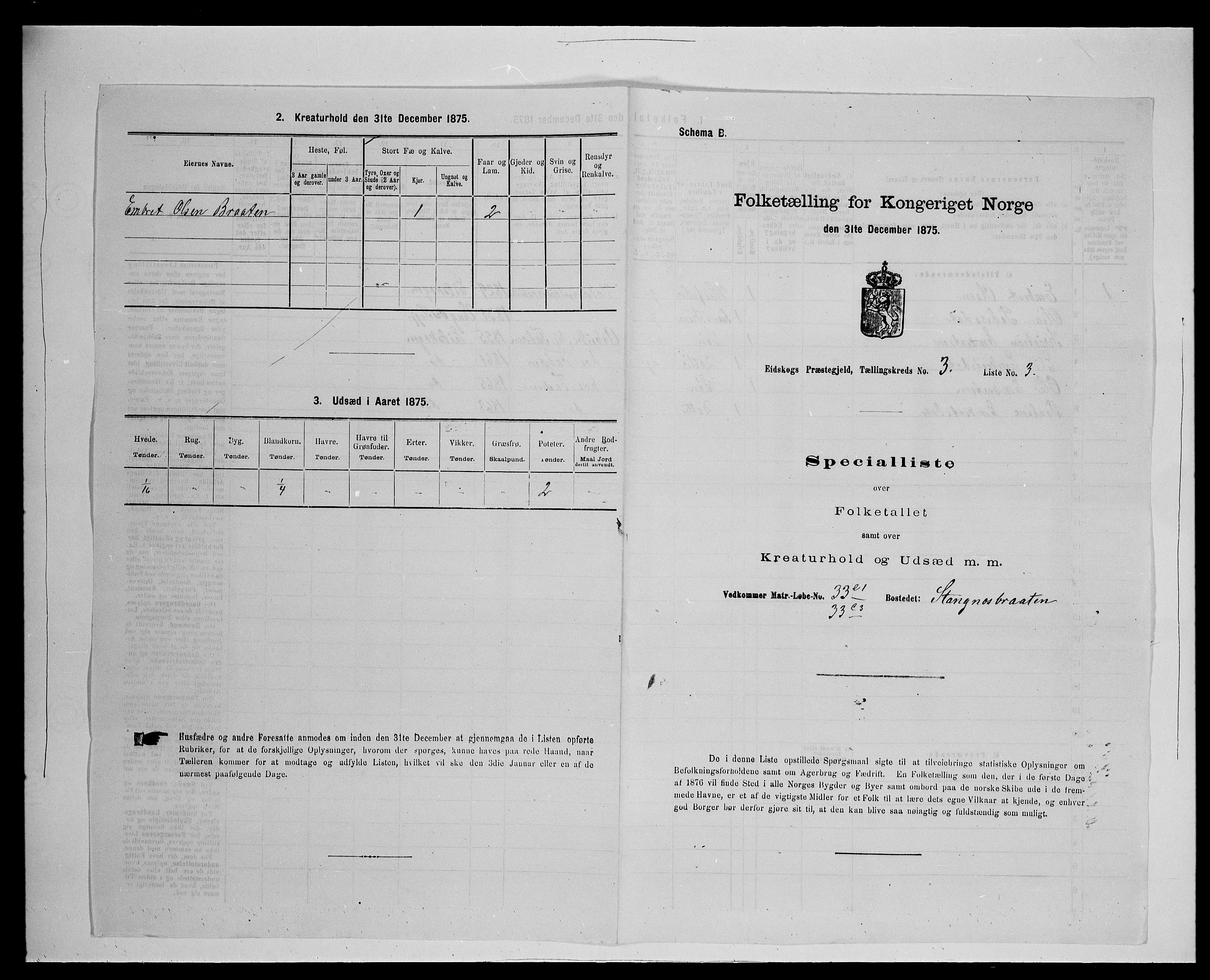 SAH, 1875 census for 0420P Eidskog, 1875, p. 473