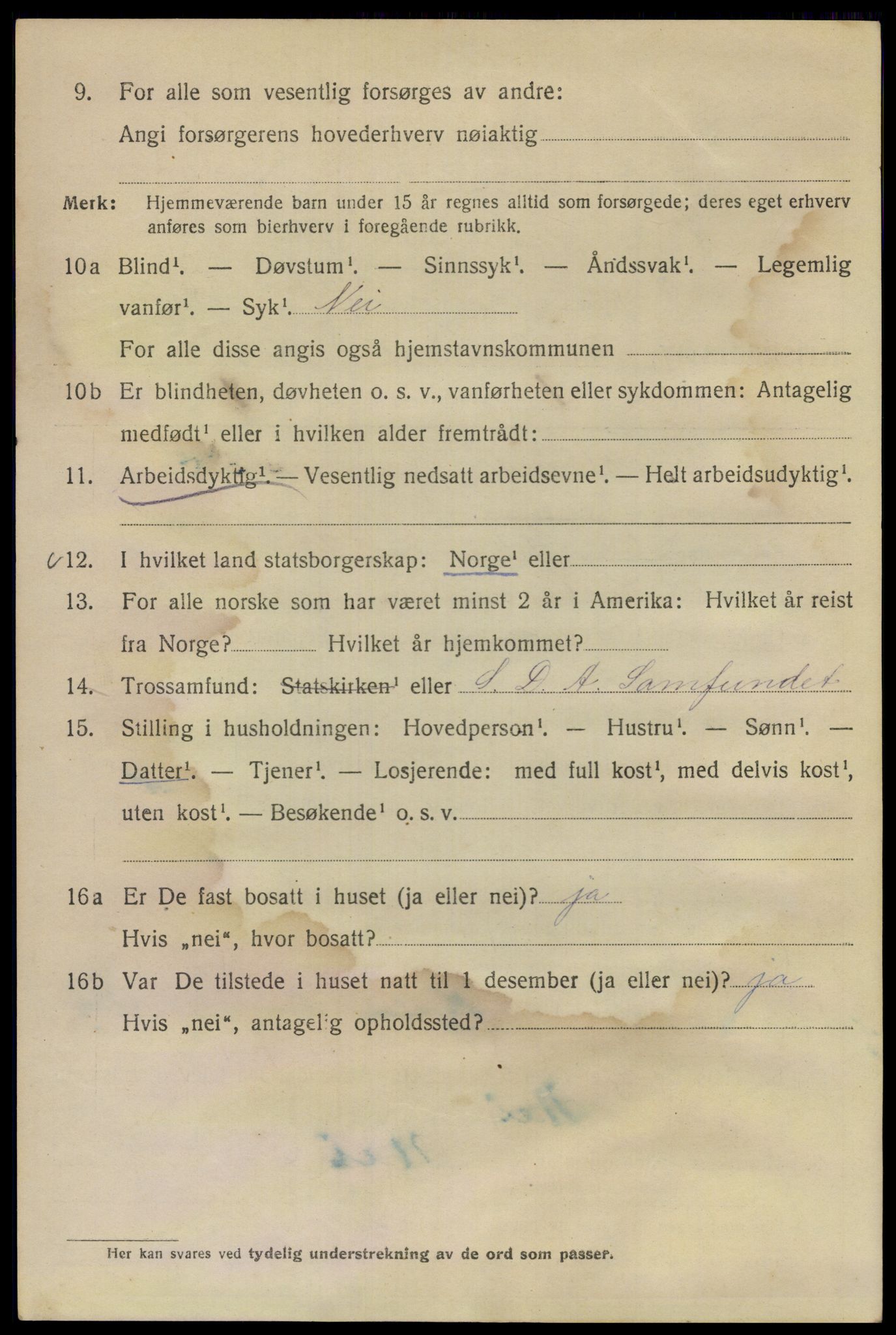 SAO, 1920 census for Kristiania, 1920, p. 171672