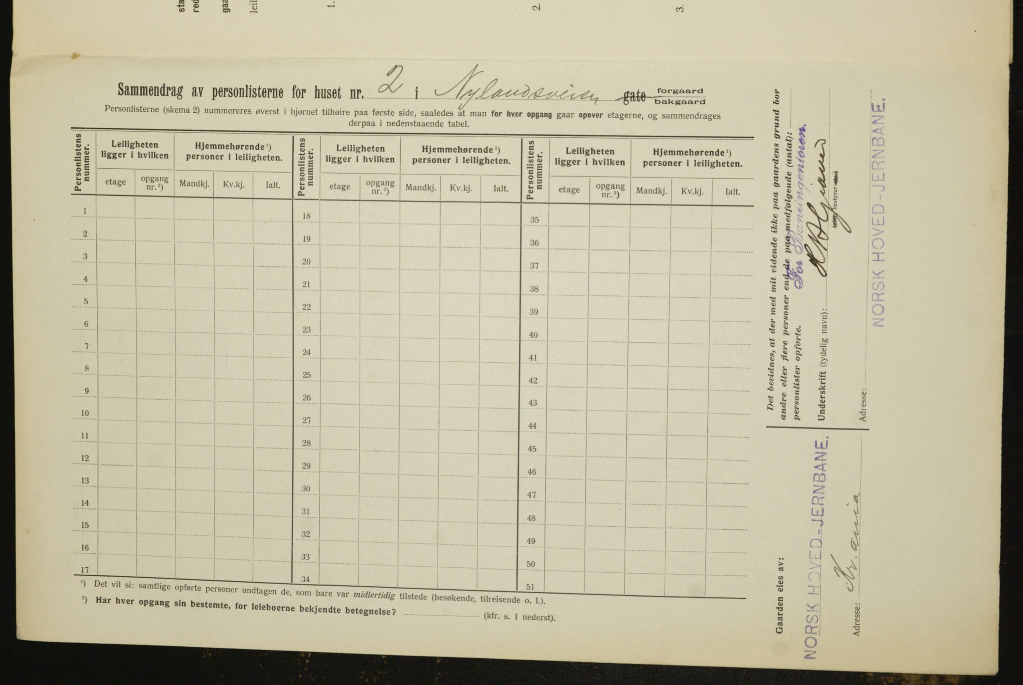 OBA, Municipal Census 1912 for Kristiania, 1912, p. 74693