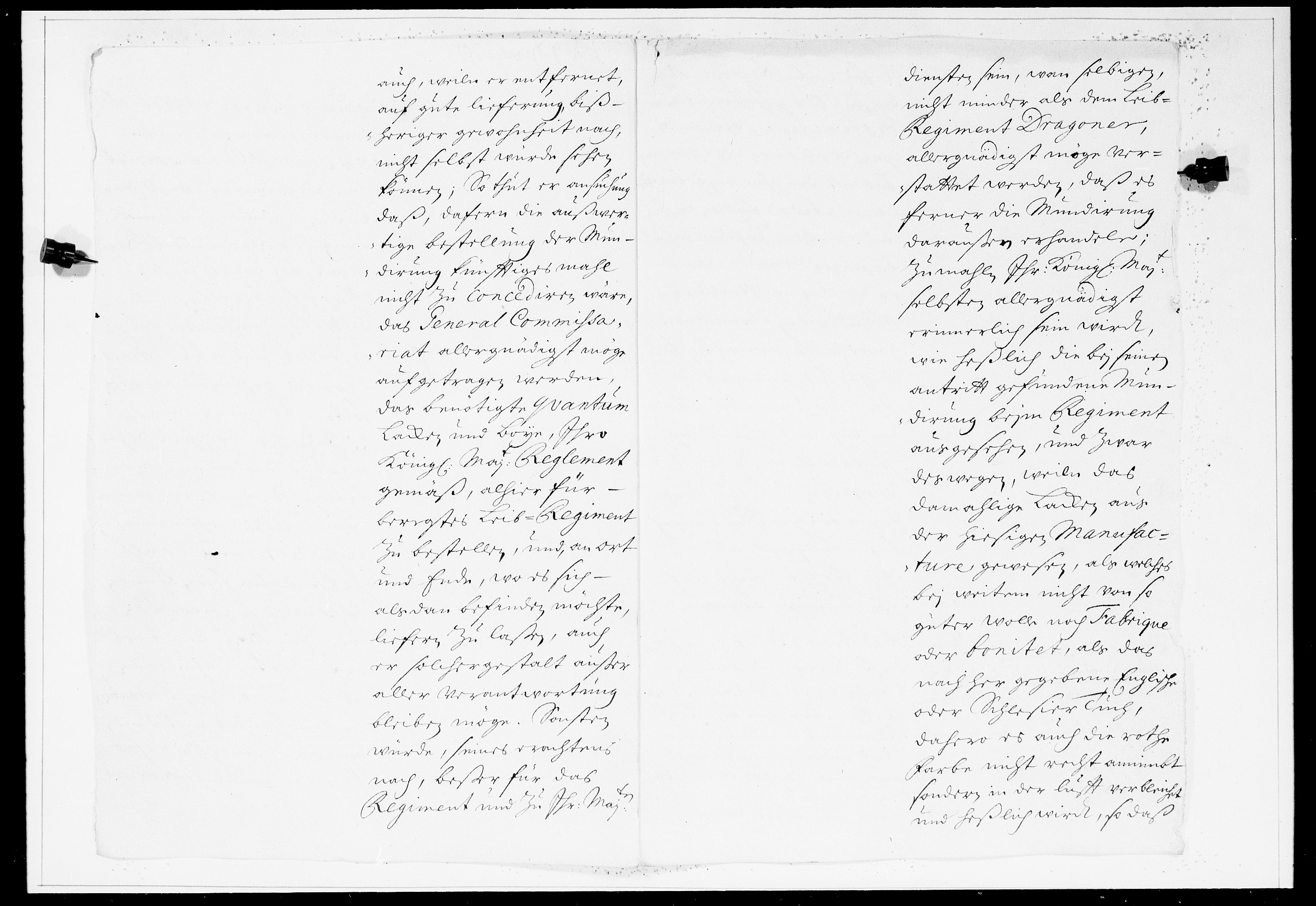 Krigskollegiet, Krigskancelliet, DRA/A-0006/-/0962-0965: Refererede sager, 1708, p. 204