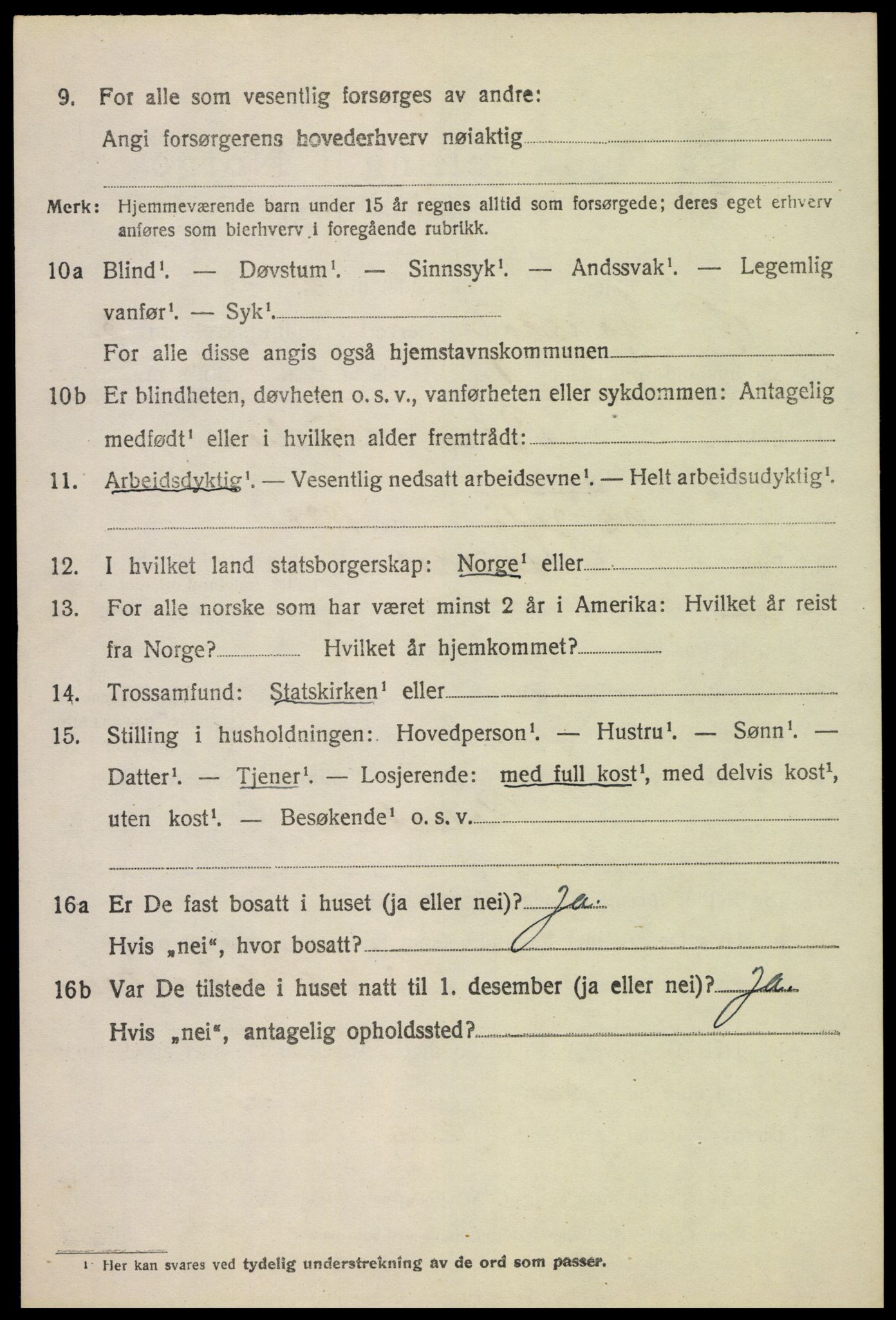SAH, 1920 census for Østre Gausdal, 1920, p. 1927
