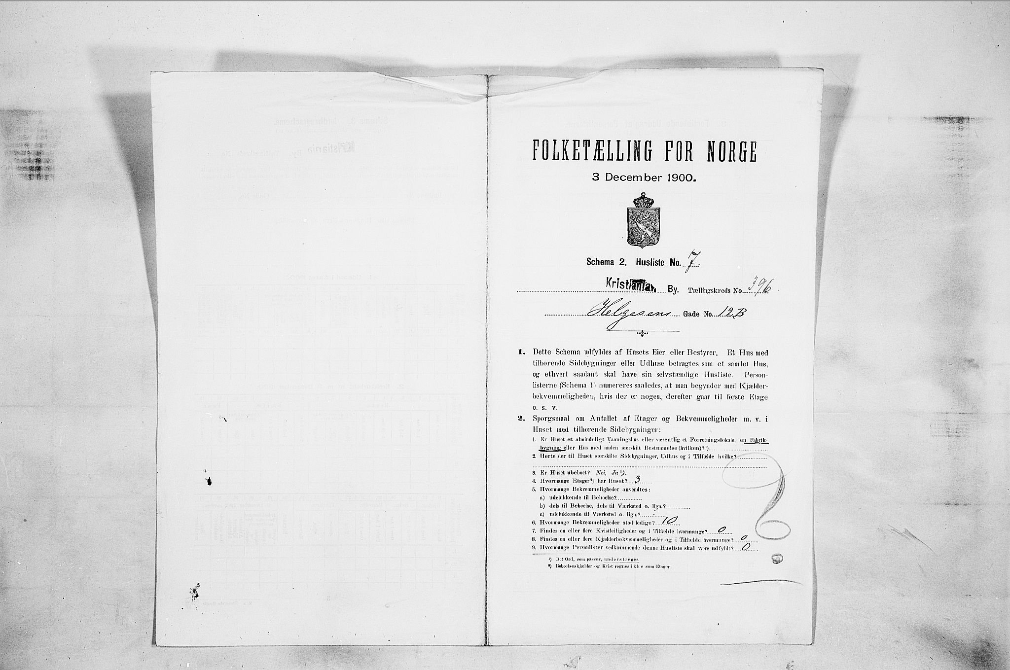 SAO, 1900 census for Kristiania, 1900, p. 35555