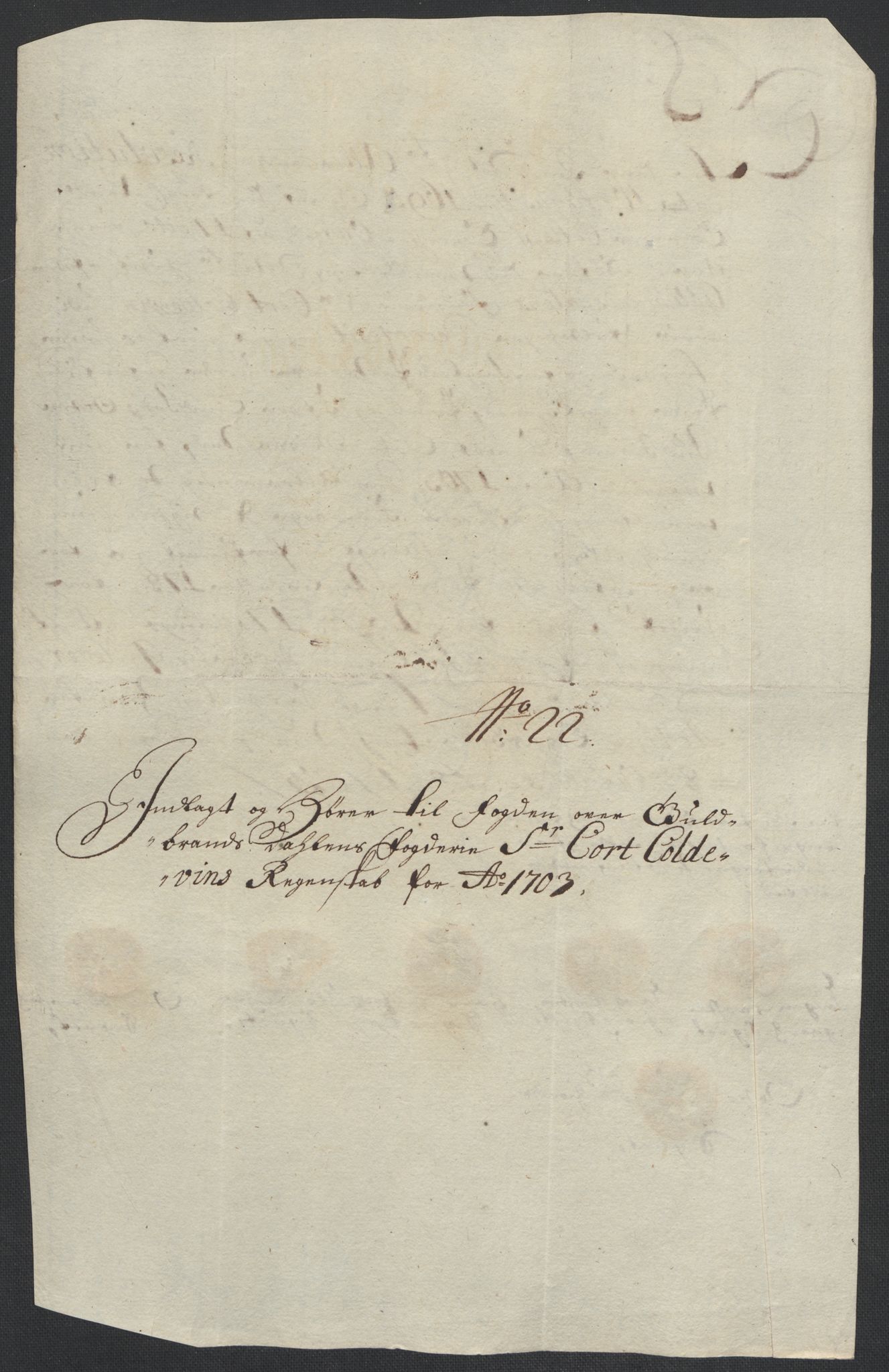 Rentekammeret inntil 1814, Reviderte regnskaper, Fogderegnskap, RA/EA-4092/R17/L1176: Fogderegnskap Gudbrandsdal, 1703, p. 159