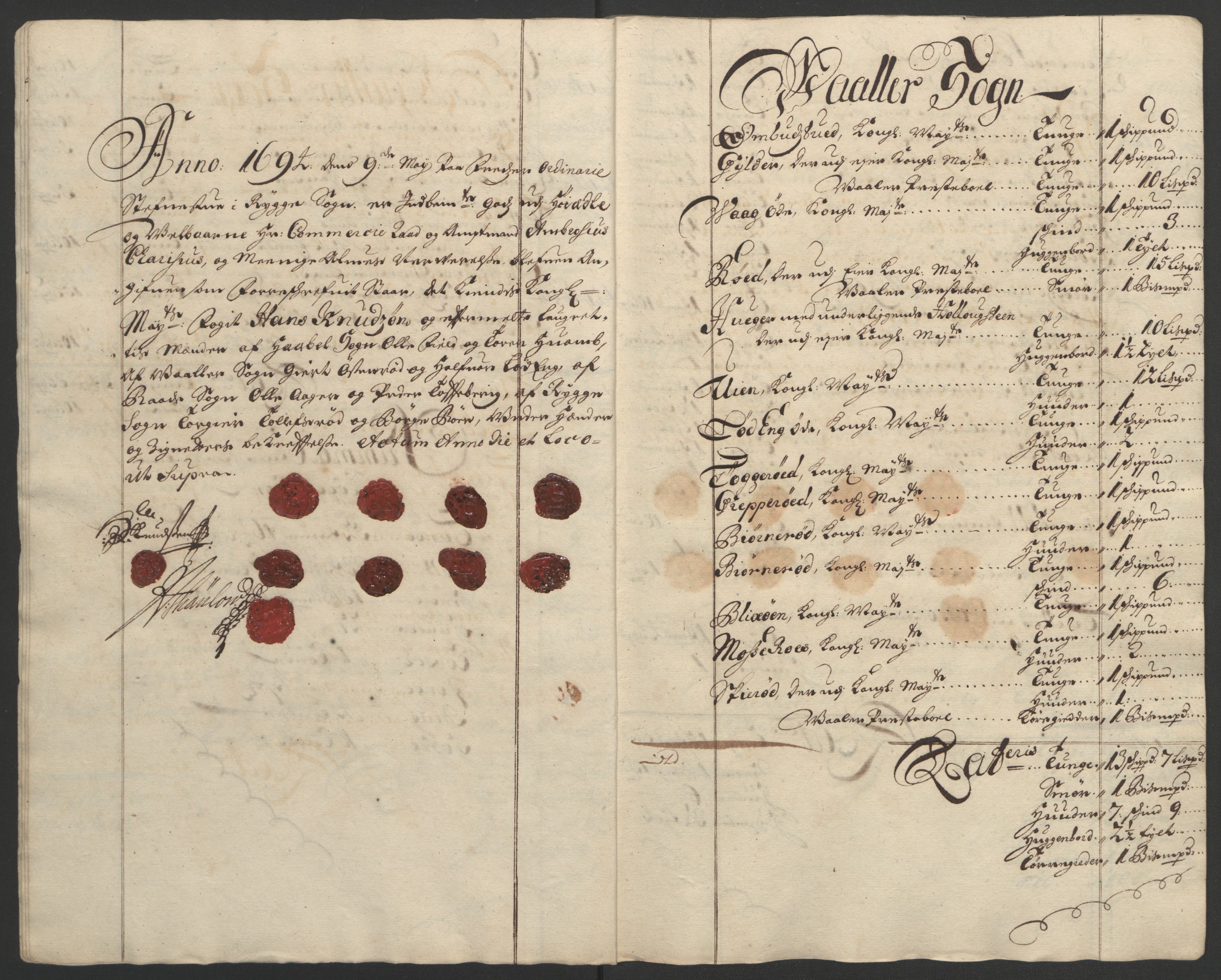 Rentekammeret inntil 1814, Reviderte regnskaper, Fogderegnskap, AV/RA-EA-4092/R03/L0121: Fogderegnskap Onsøy, Tune, Veme og Åbygge fogderi, 1694, p. 202