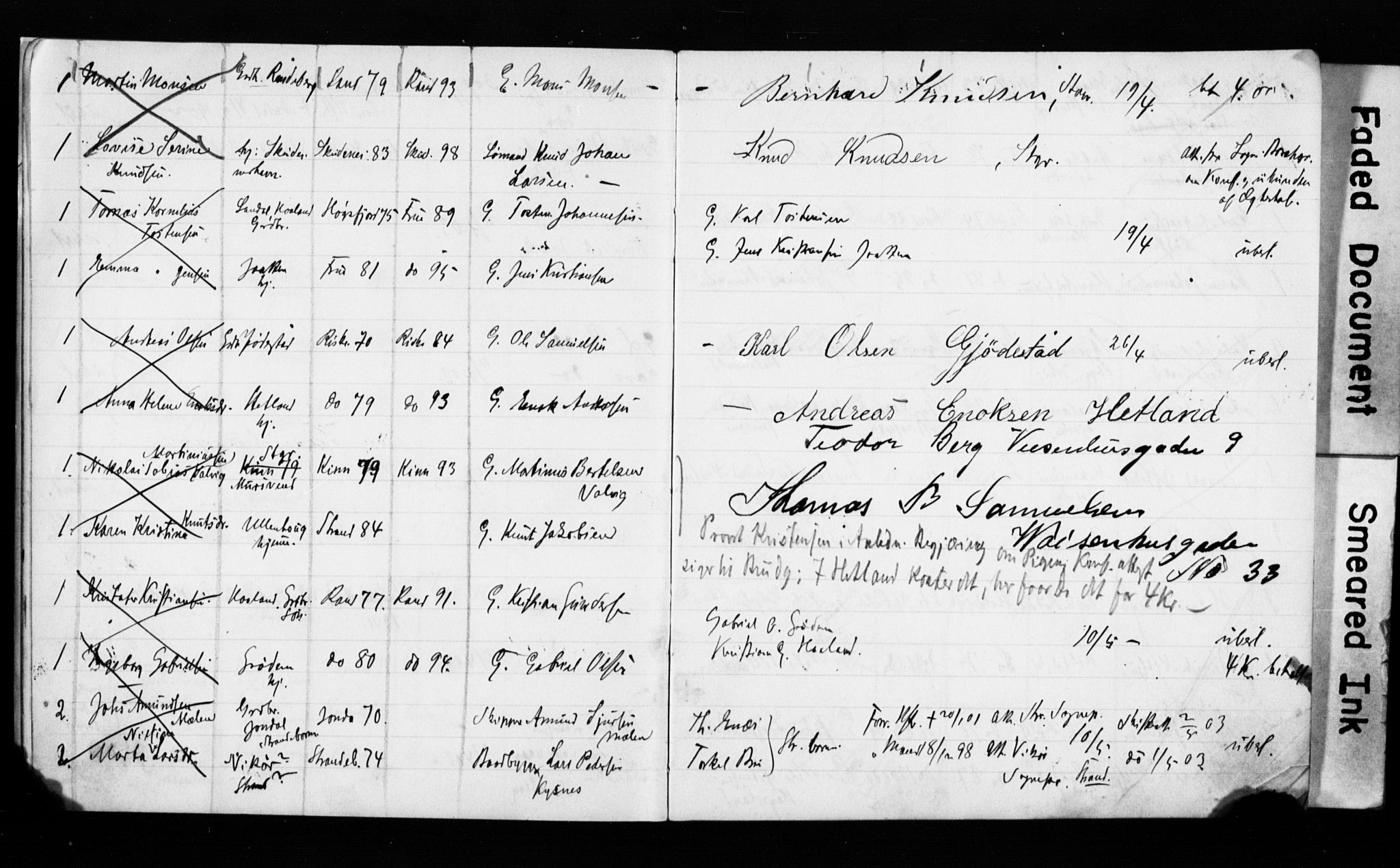 Hetland sokneprestkontor, SAST/A-101826/70/705BA/L0003: Banns register no. 3, 1899-1906