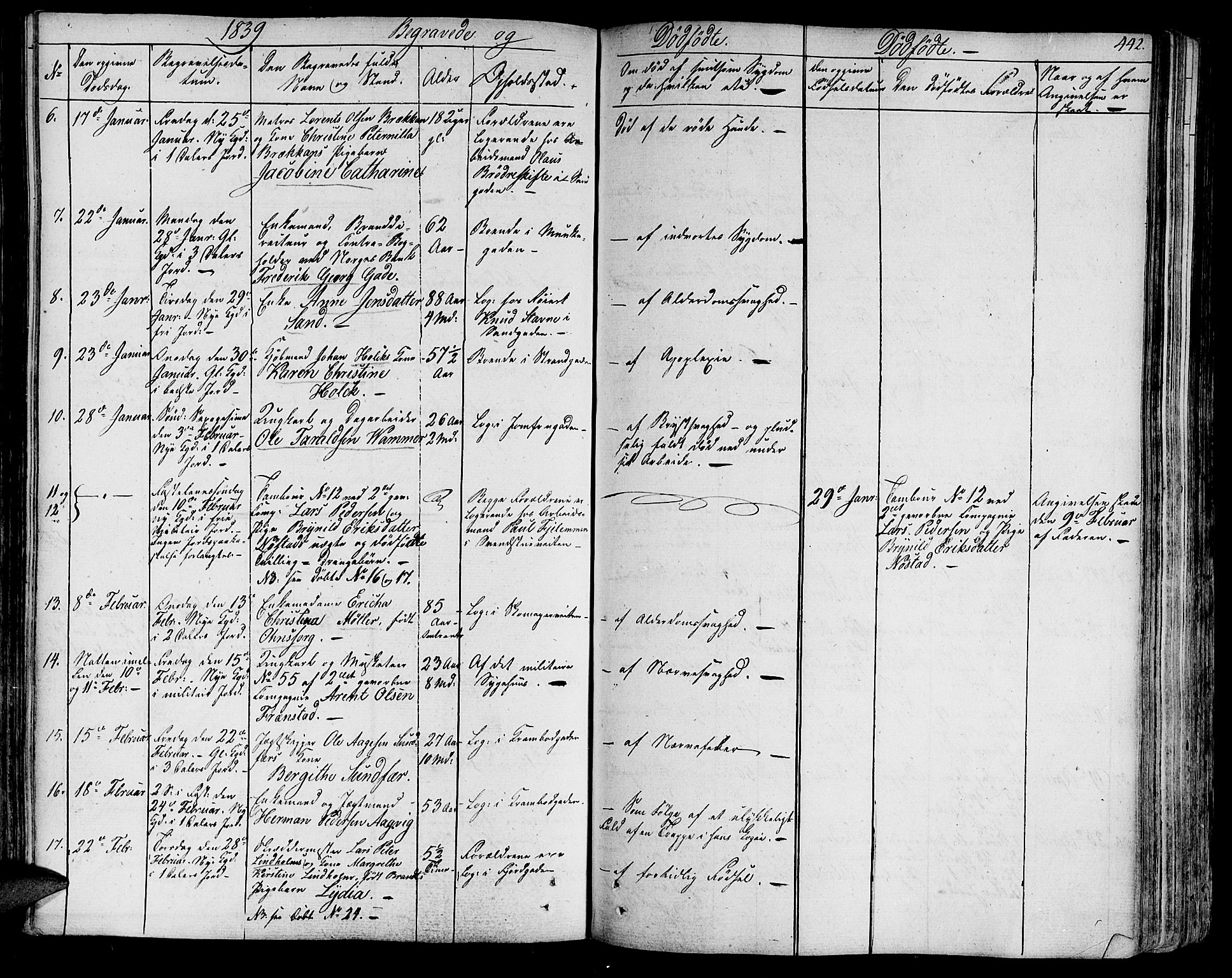 Ministerialprotokoller, klokkerbøker og fødselsregistre - Sør-Trøndelag, SAT/A-1456/602/L0109: Parish register (official) no. 602A07, 1821-1840, p. 442