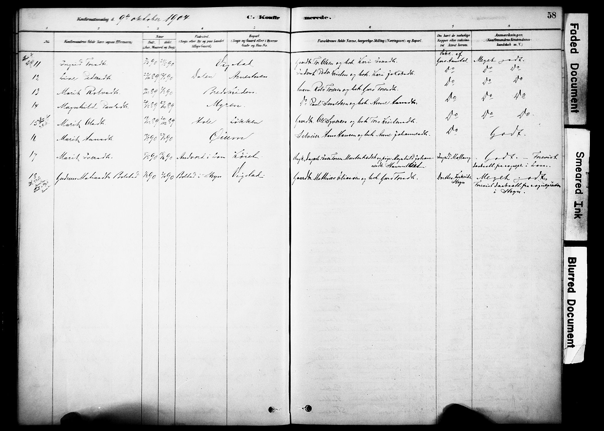 Skjåk prestekontor, SAH/PREST-072/H/Ha/Haa/L0002: Parish register (official) no. 2, 1878-1907, p. 58