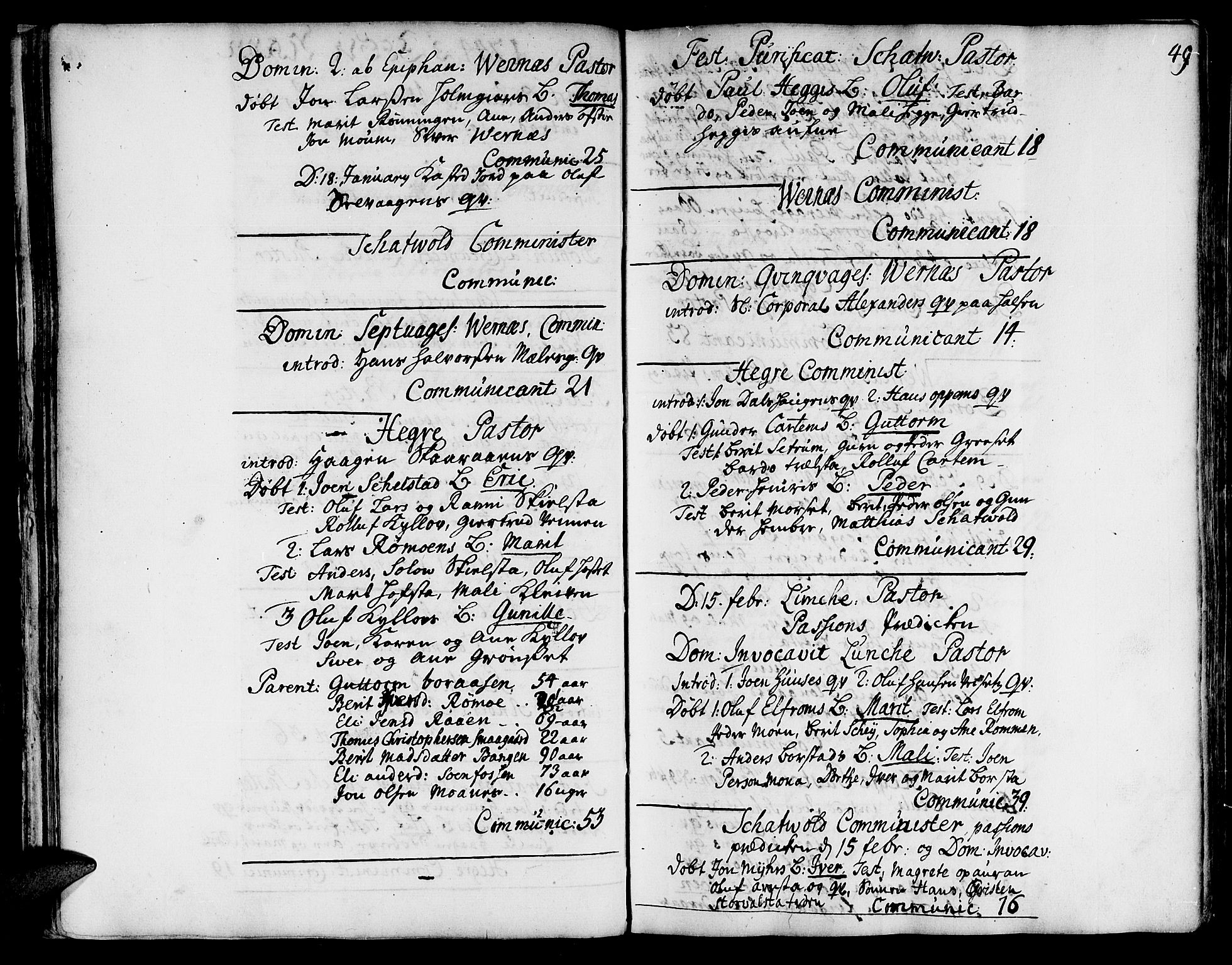 Ministerialprotokoller, klokkerbøker og fødselsregistre - Nord-Trøndelag, SAT/A-1458/709/L0056: Parish register (official) no. 709A04, 1740-1756, p. 49