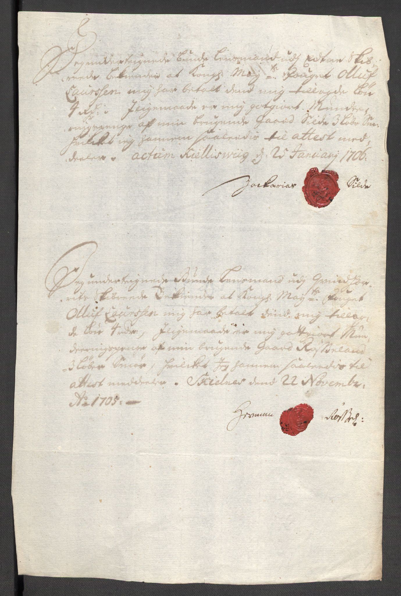 Rentekammeret inntil 1814, Reviderte regnskaper, Fogderegnskap, AV/RA-EA-4092/R48/L2983: Fogderegnskap Sunnhordland og Hardanger, 1705, p. 238