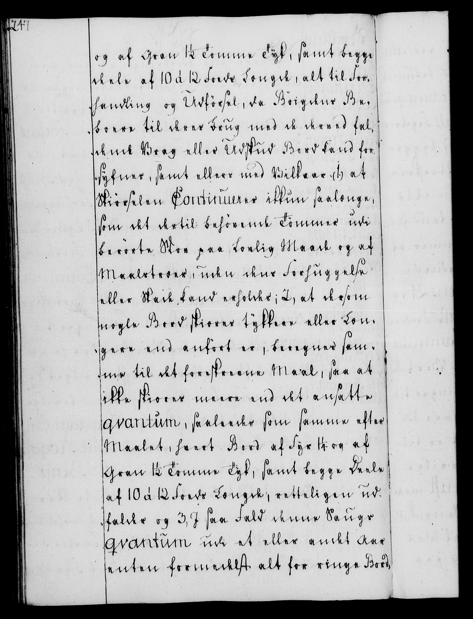 Rentekammeret, Kammerkanselliet, RA/EA-3111/G/Gg/Gga/L0008: Norsk ekspedisjonsprotokoll med register (merket RK 53.8), 1768-1771, p. 247