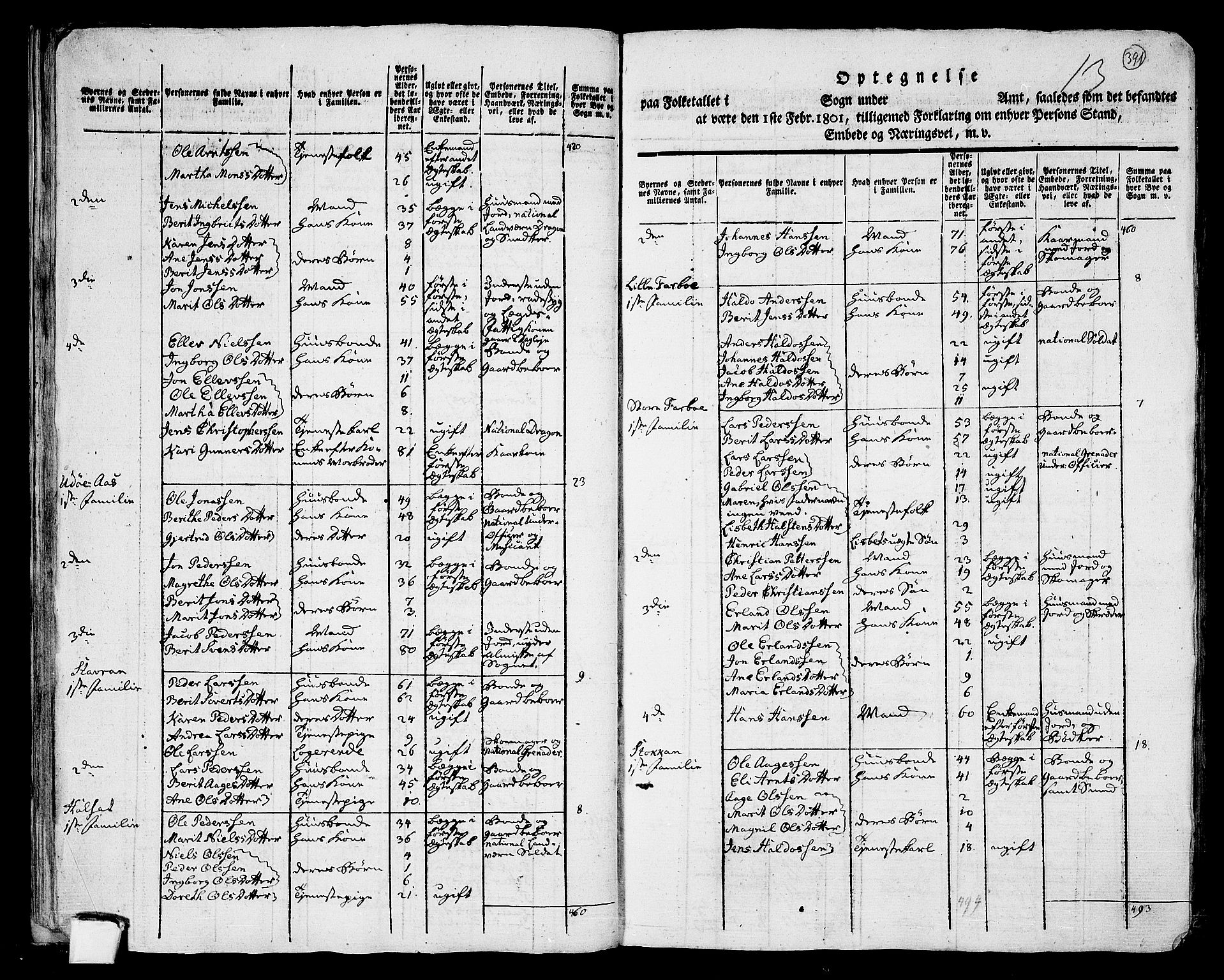 RA, 1801 census for 1729P Inderøy, 1801, p. 390b-391a