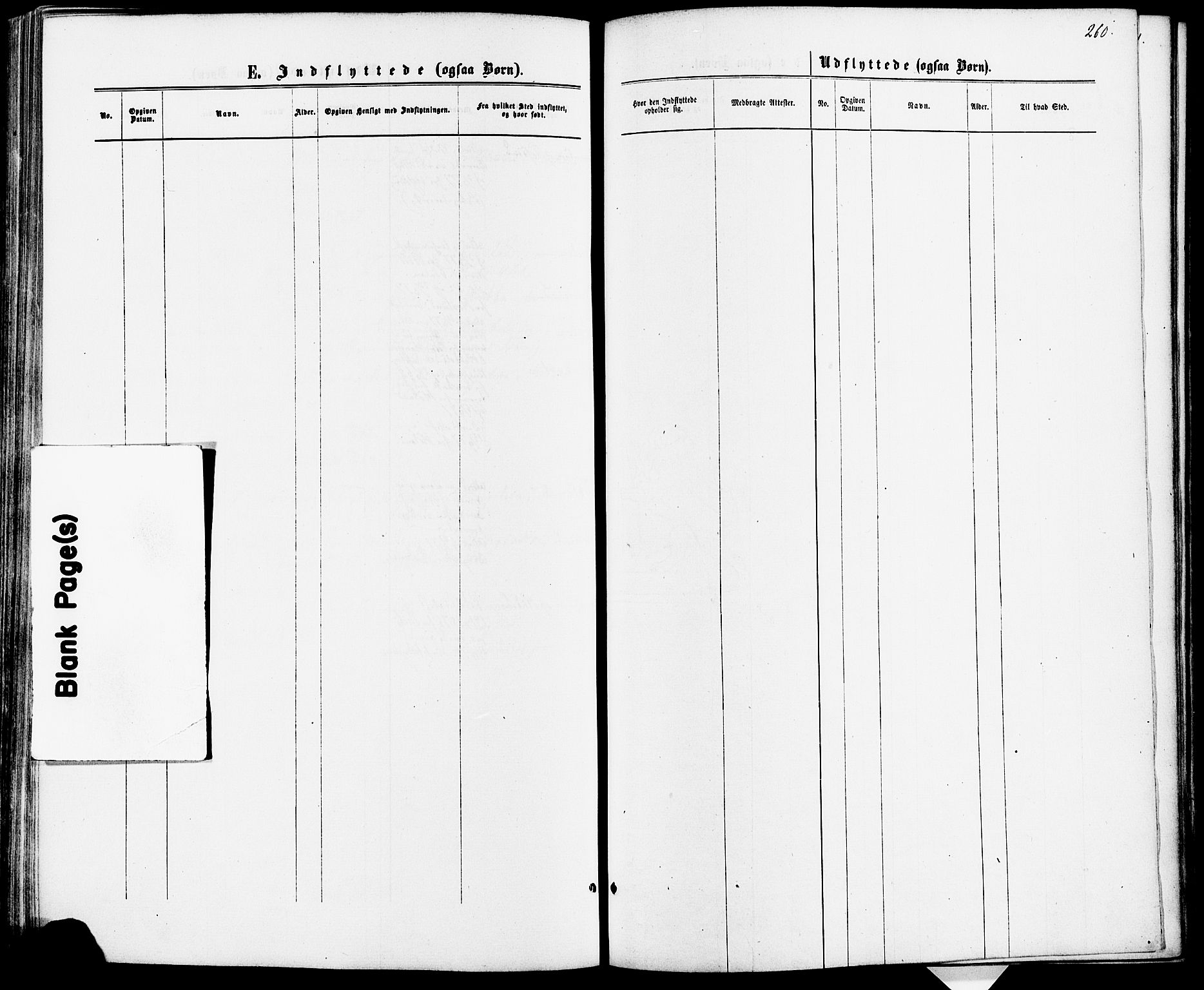 Fet prestekontor Kirkebøker, AV/SAO-A-10370a/F/Fa/L0013: Parish register (official) no. I 13, 1867-1877, p. 260