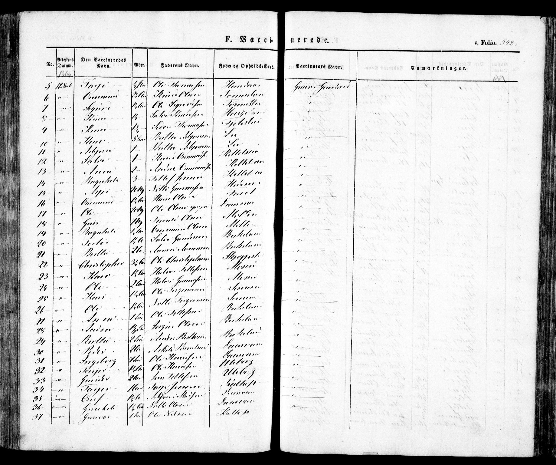 Evje sokneprestkontor, AV/SAK-1111-0008/F/Fa/Faa/L0005: Parish register (official) no. A 5, 1843-1865, p. 548