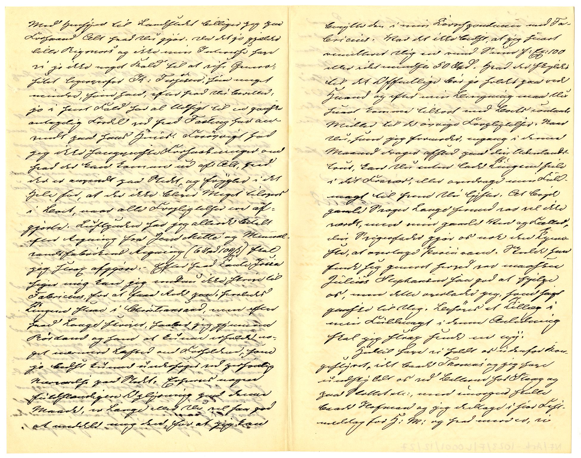 Diderik Maria Aalls brevsamling, NF/Ark-1023/F/L0001: D.M. Aalls brevsamling. A - B, 1738-1889, p. 144