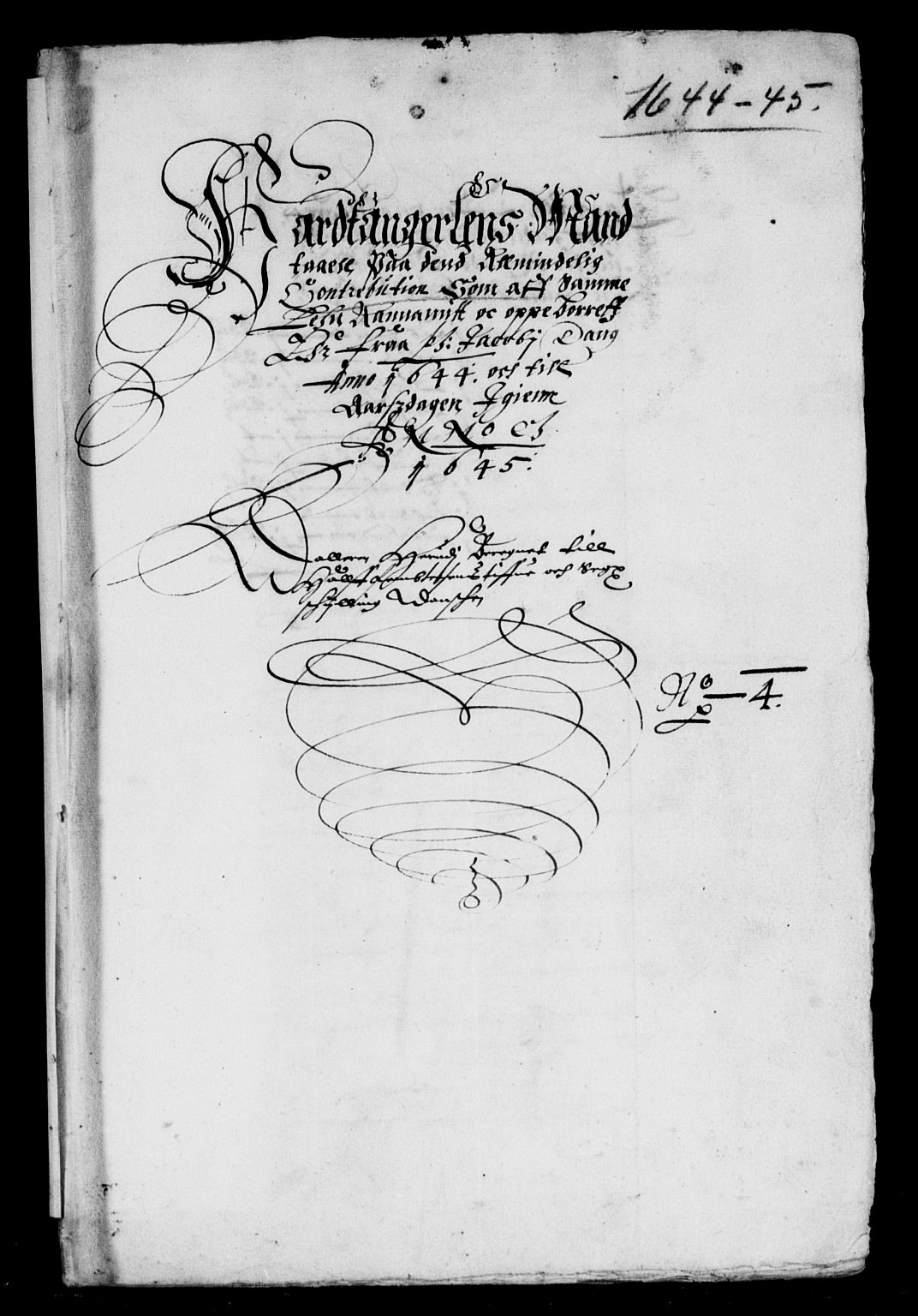 Rentekammeret inntil 1814, Reviderte regnskaper, Lensregnskaper, AV/RA-EA-5023/R/Rb/Rbu/L0006: Hardanger og Halsnøy kloster len, 1636-1658