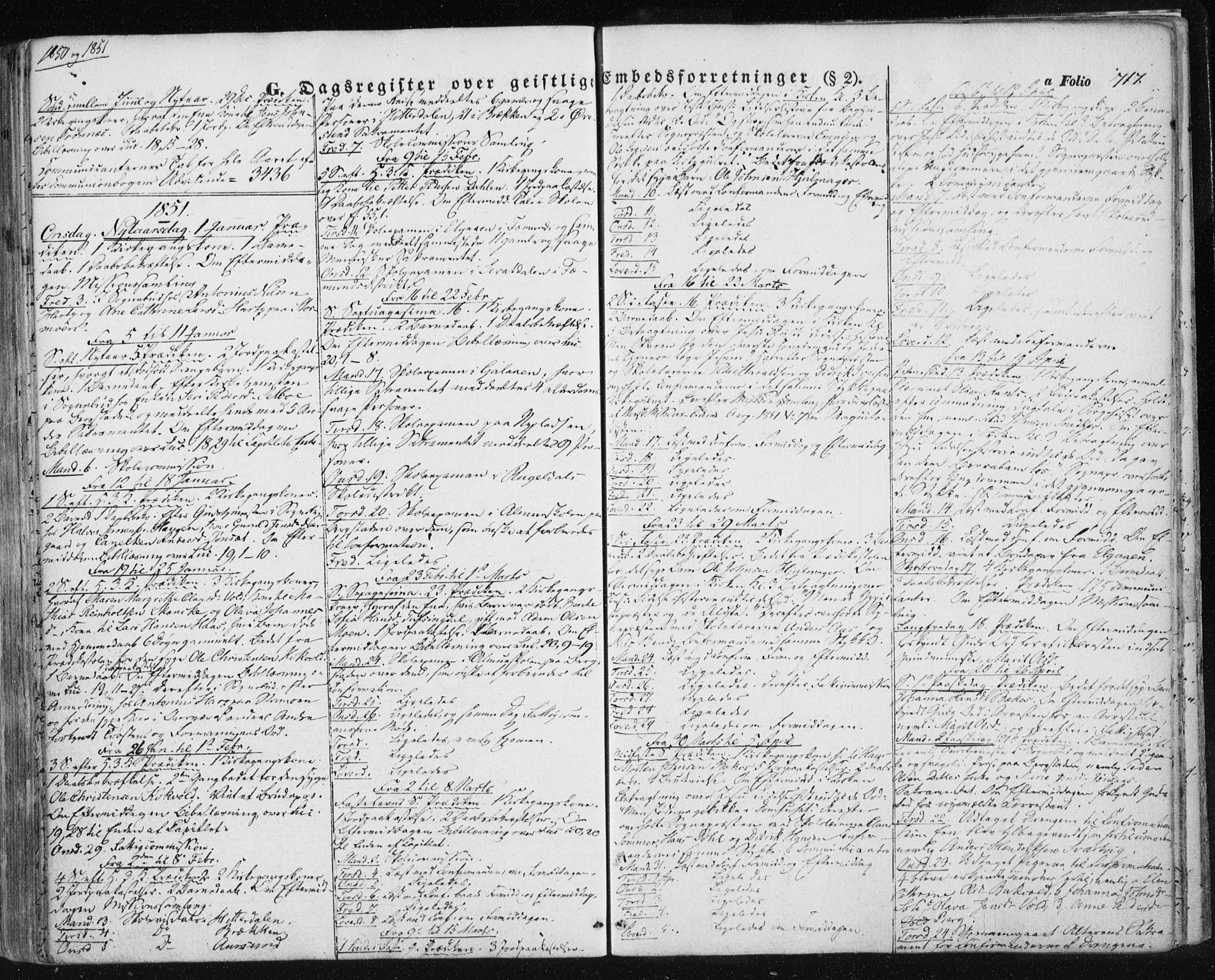 Ministerialprotokoller, klokkerbøker og fødselsregistre - Sør-Trøndelag, SAT/A-1456/681/L0931: Parish register (official) no. 681A09, 1845-1859, p. 717