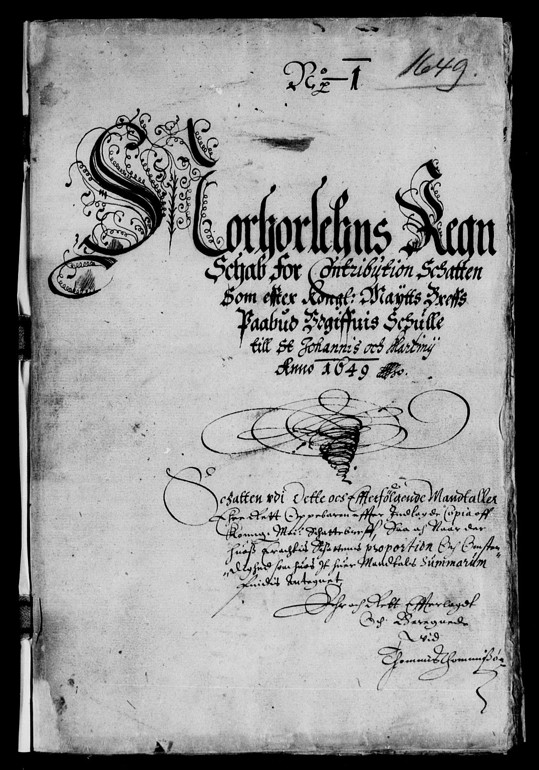 Rentekammeret inntil 1814, Reviderte regnskaper, Lensregnskaper, RA/EA-5023/R/Rb/Rbt/L0115: Bergenhus len, 1649