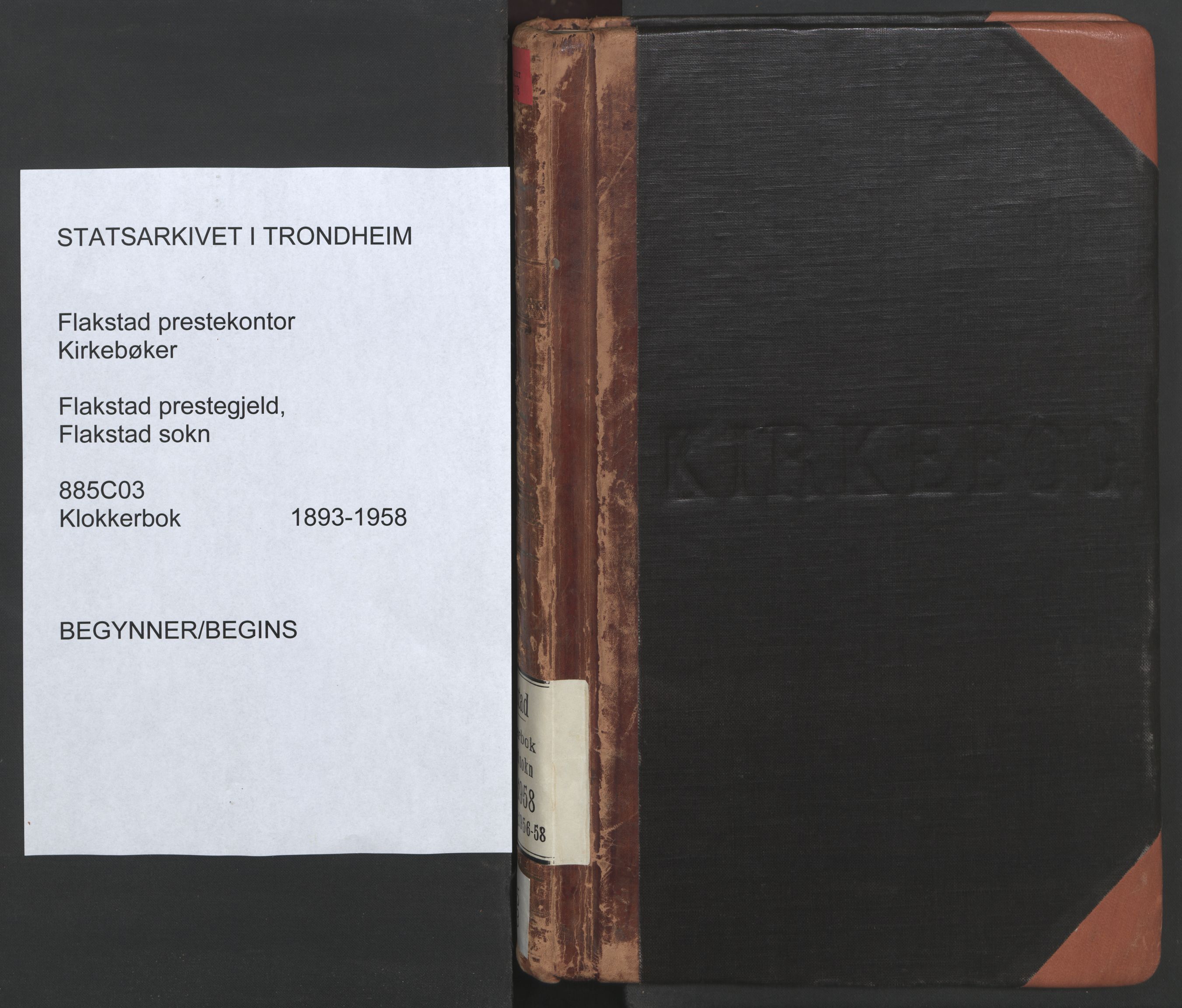 Ministerialprotokoller, klokkerbøker og fødselsregistre - Nordland, SAT/A-1459/885/L1214: Parish register (copy) no. 885C03, 1893-1958