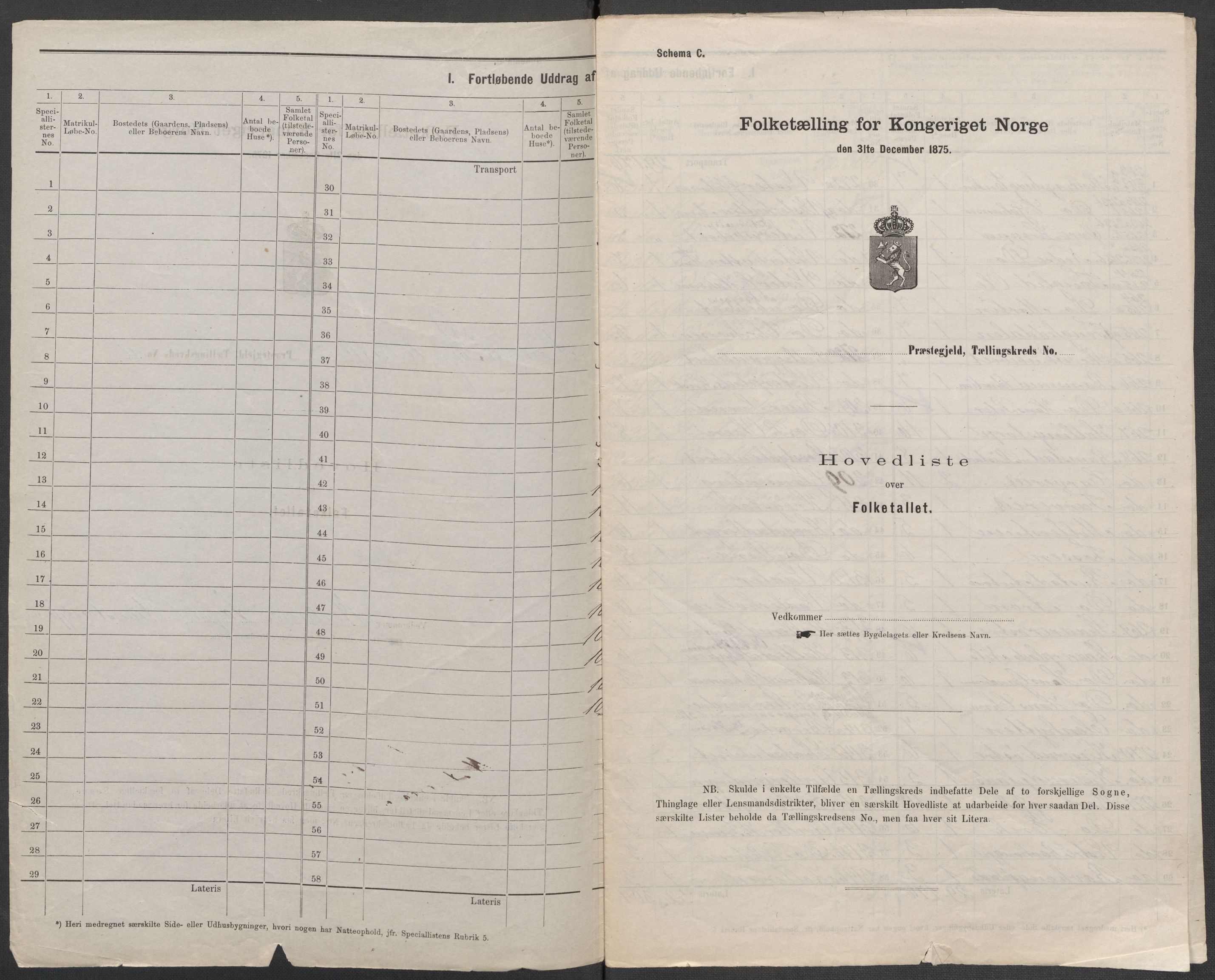 RA, 1875 census for 0125P Eidsberg, 1875, p. 39