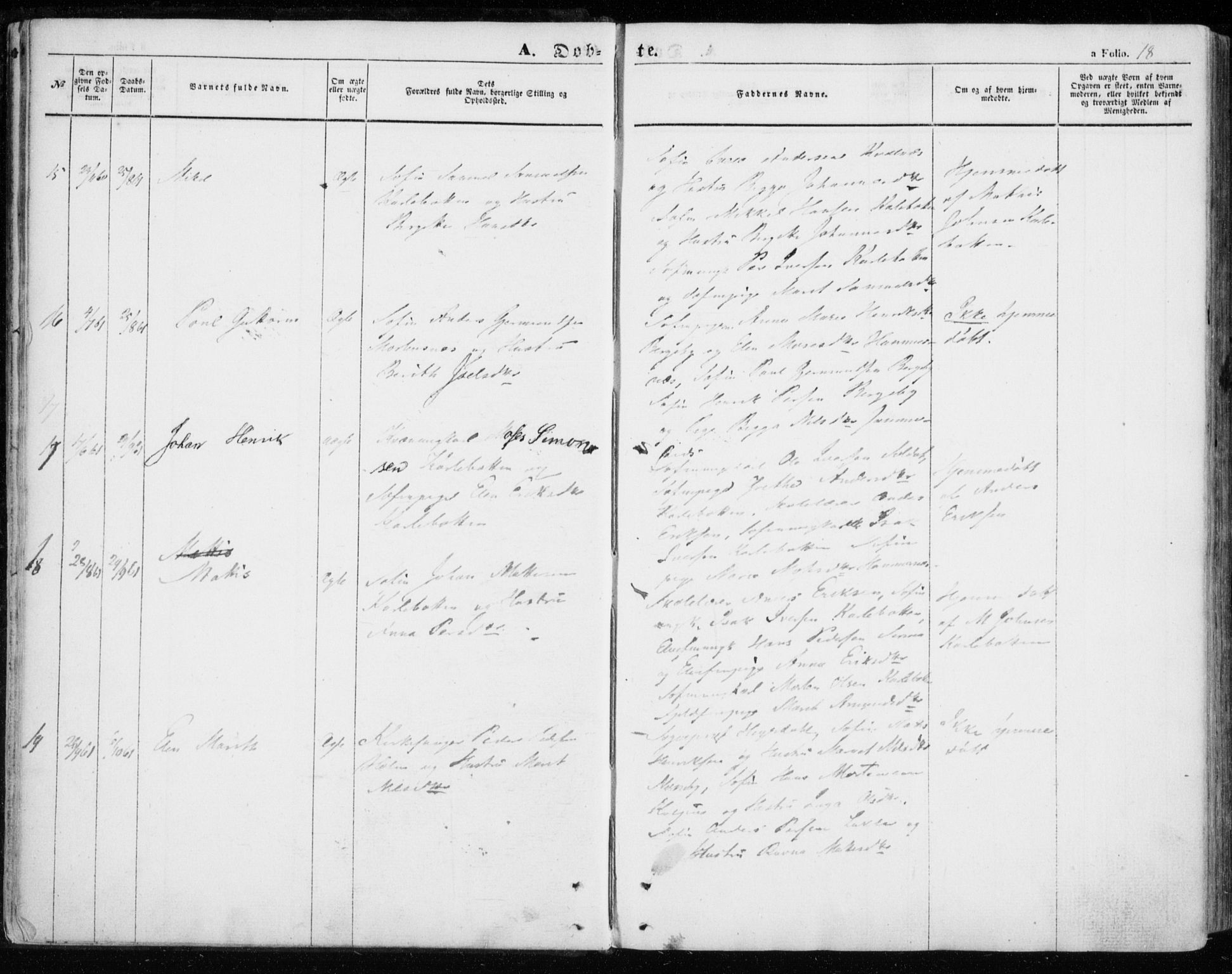 Nesseby sokneprestkontor, SATØ/S-1330/H/Ha/L0002kirke: Parish register (official) no. 2, 1856-1864, p. 18