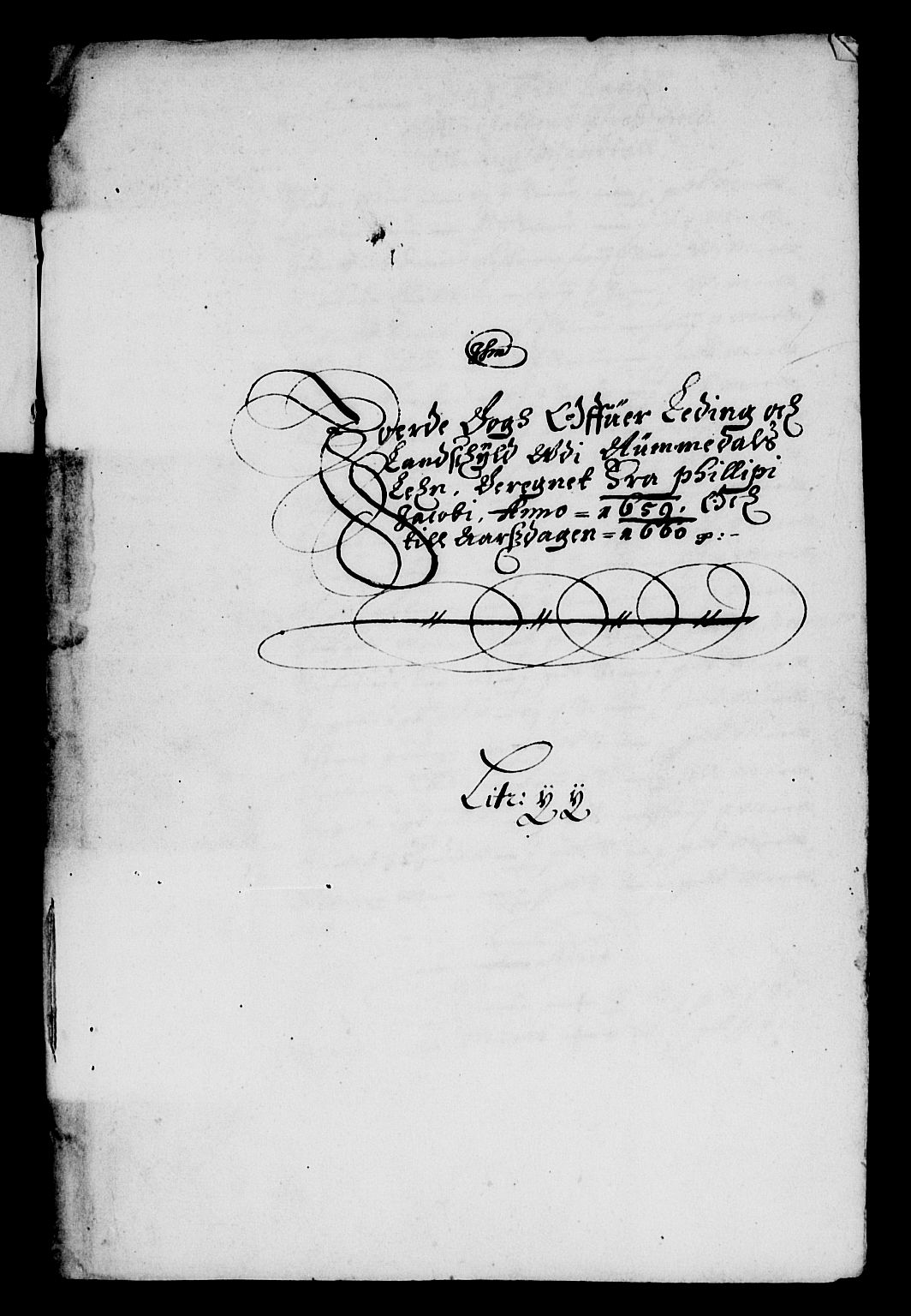 Rentekammeret inntil 1814, Reviderte regnskaper, Lensregnskaper, AV/RA-EA-5023/R/Rb/Rbw/L0141: Trondheim len, 1659-1660