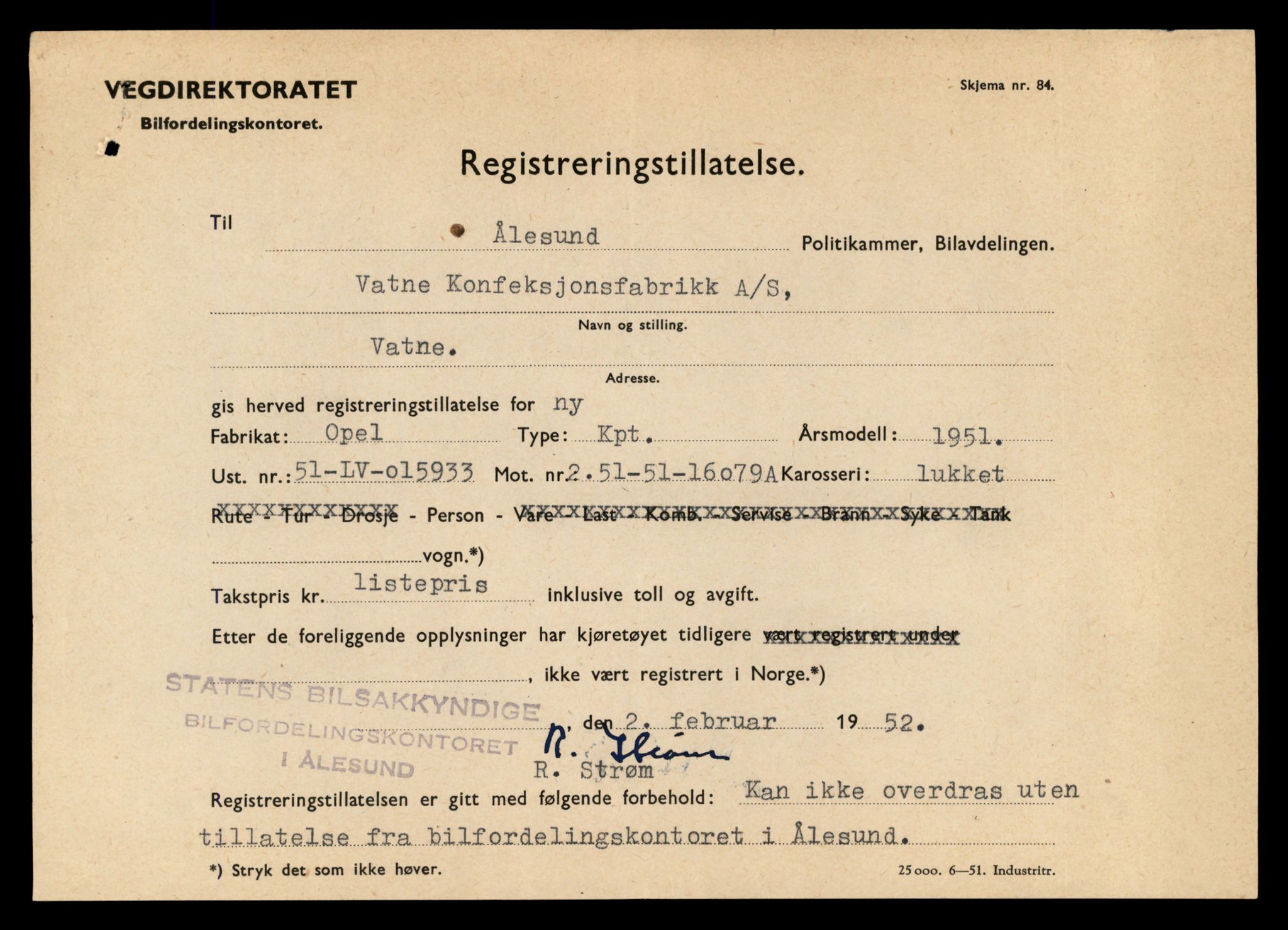 Møre og Romsdal vegkontor - Ålesund trafikkstasjon, AV/SAT-A-4099/F/Fe/L0024: Registreringskort for kjøretøy T 10810 - T 10930, 1927-1998, p. 1340