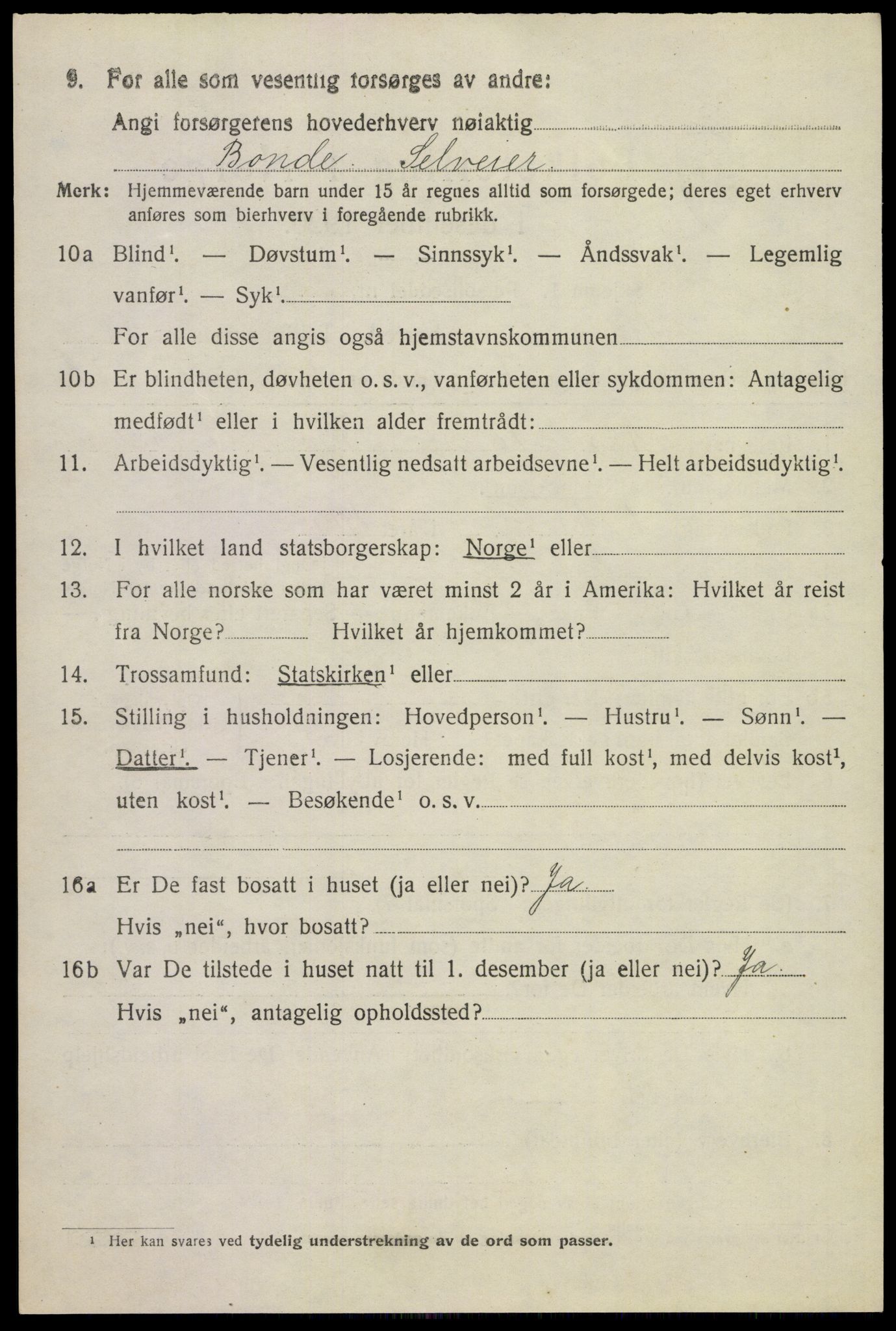 SAKO, 1920 census for Holla, 1920, p. 7502