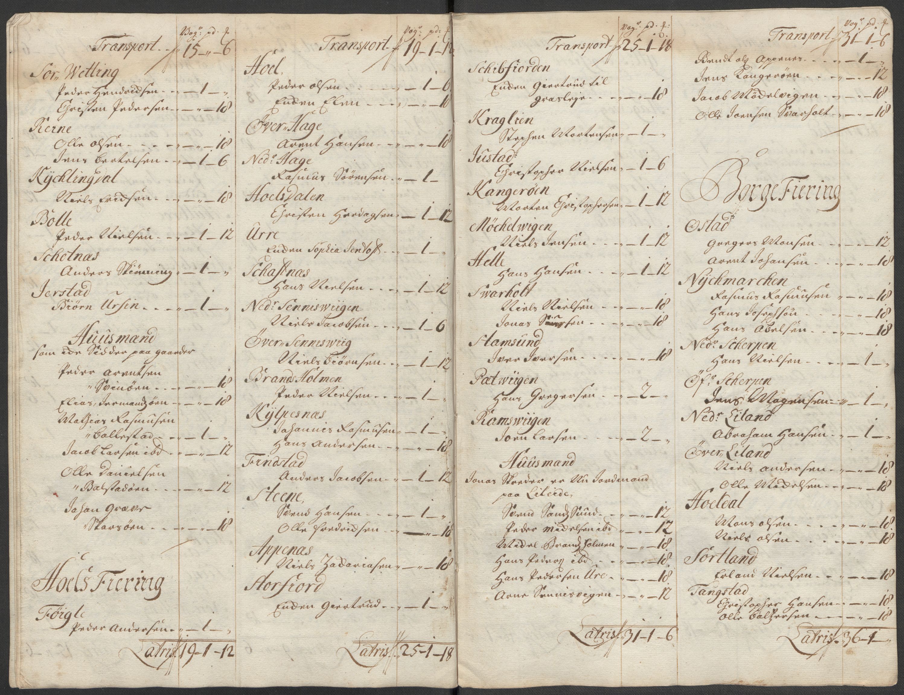 Rentekammeret inntil 1814, Reviderte regnskaper, Fogderegnskap, AV/RA-EA-4092/R67/L4684: Fogderegnskap Vesterålen, Andenes og Lofoten, 1718, p. 238