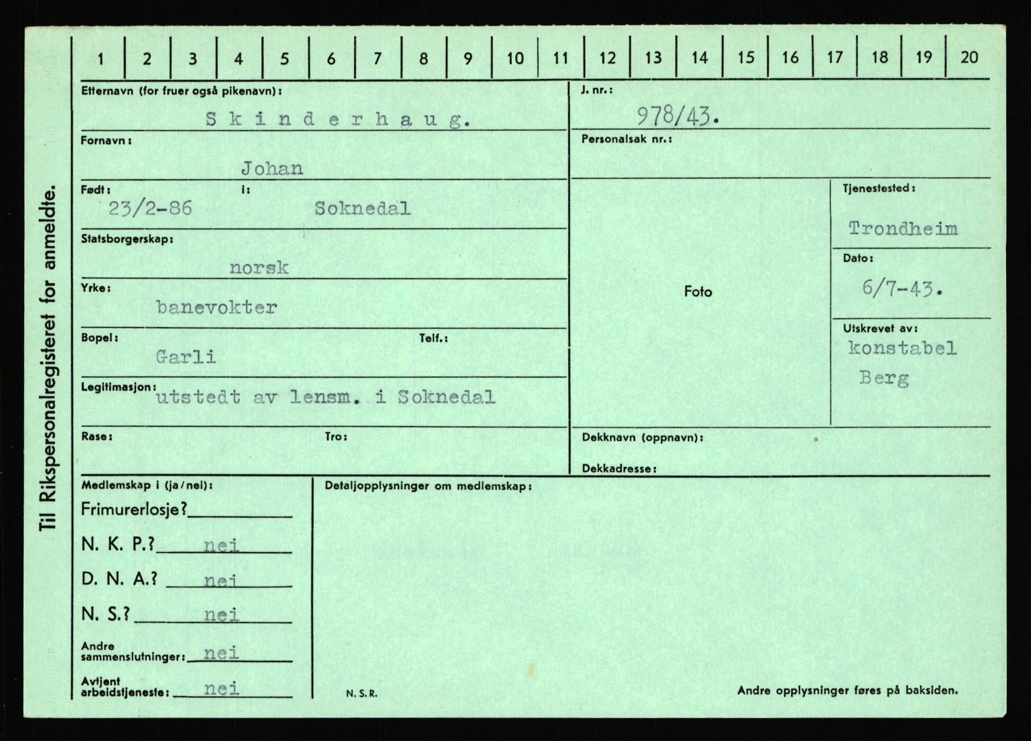 Statspolitiet - Hovedkontoret / Osloavdelingen, AV/RA-S-1329/C/Ca/L0014: Seterlien - Svartås, 1943-1945, p. 975