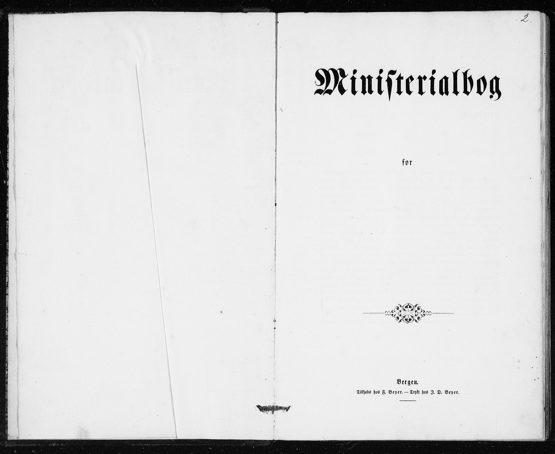 Lindås Sokneprestembete, SAB/A-76701/H/Haa: Parish register (official) no. A 17, 1874-1877, p. 2