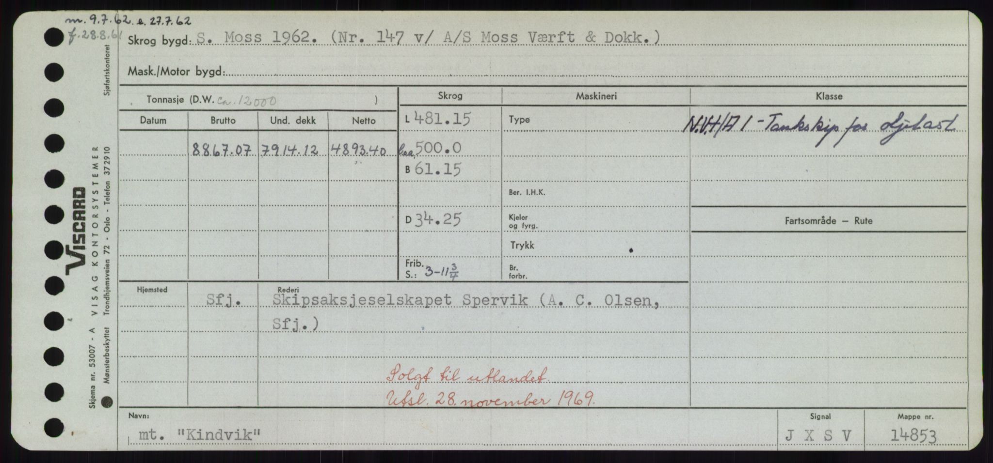 Sjøfartsdirektoratet med forløpere, Skipsmålingen, RA/S-1627/H/Hd/L0020: Fartøy, K-Kon, p. 241