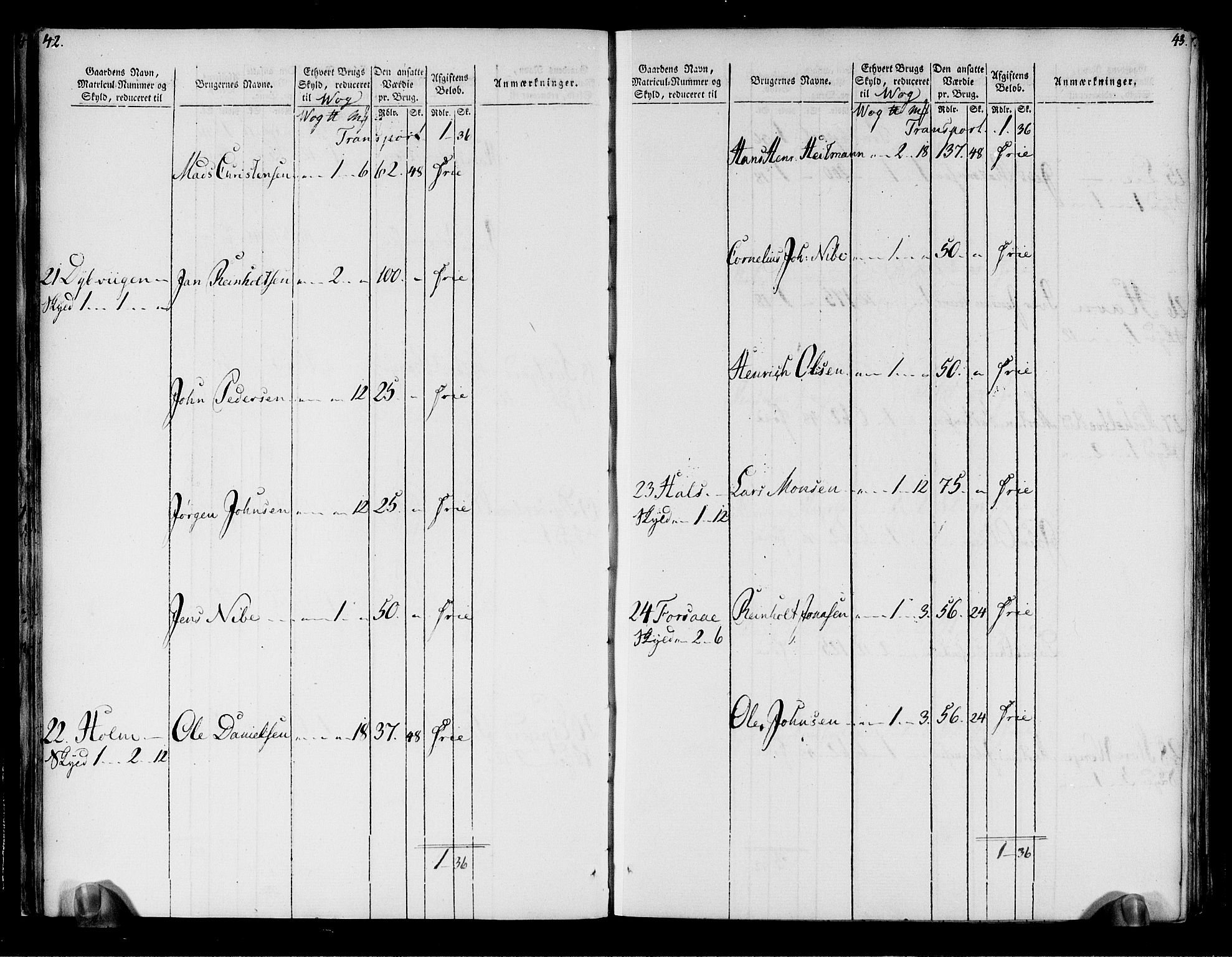 Rentekammeret inntil 1814, Realistisk ordnet avdeling, RA/EA-4070/N/Ne/Nea/L0171: Senja og Tromsø fogderi. Oppebørselsregister, 1803-1804, p. 23