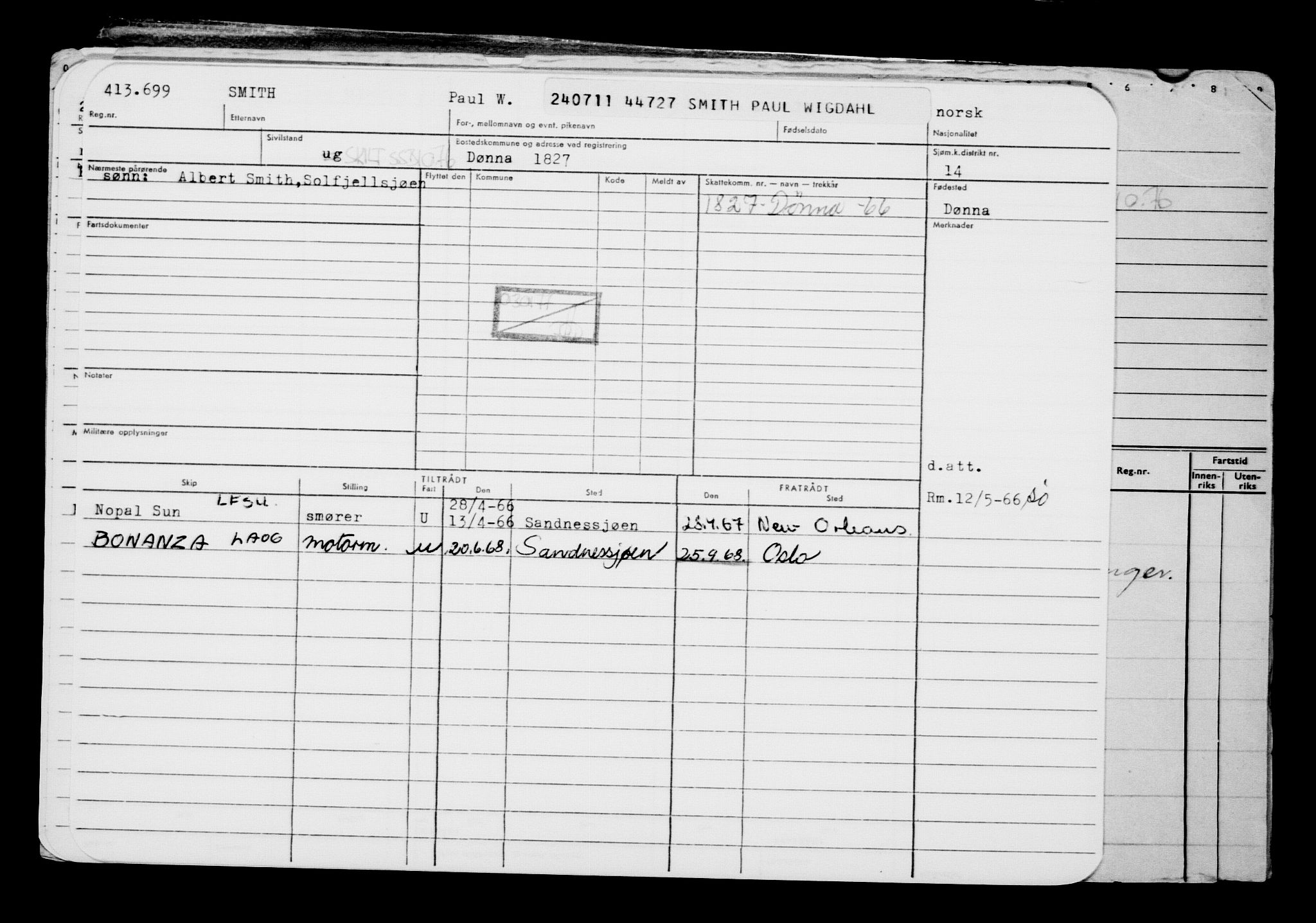 Direktoratet for sjømenn, AV/RA-S-3545/G/Gb/L0098: Hovedkort, 1911, p. 467