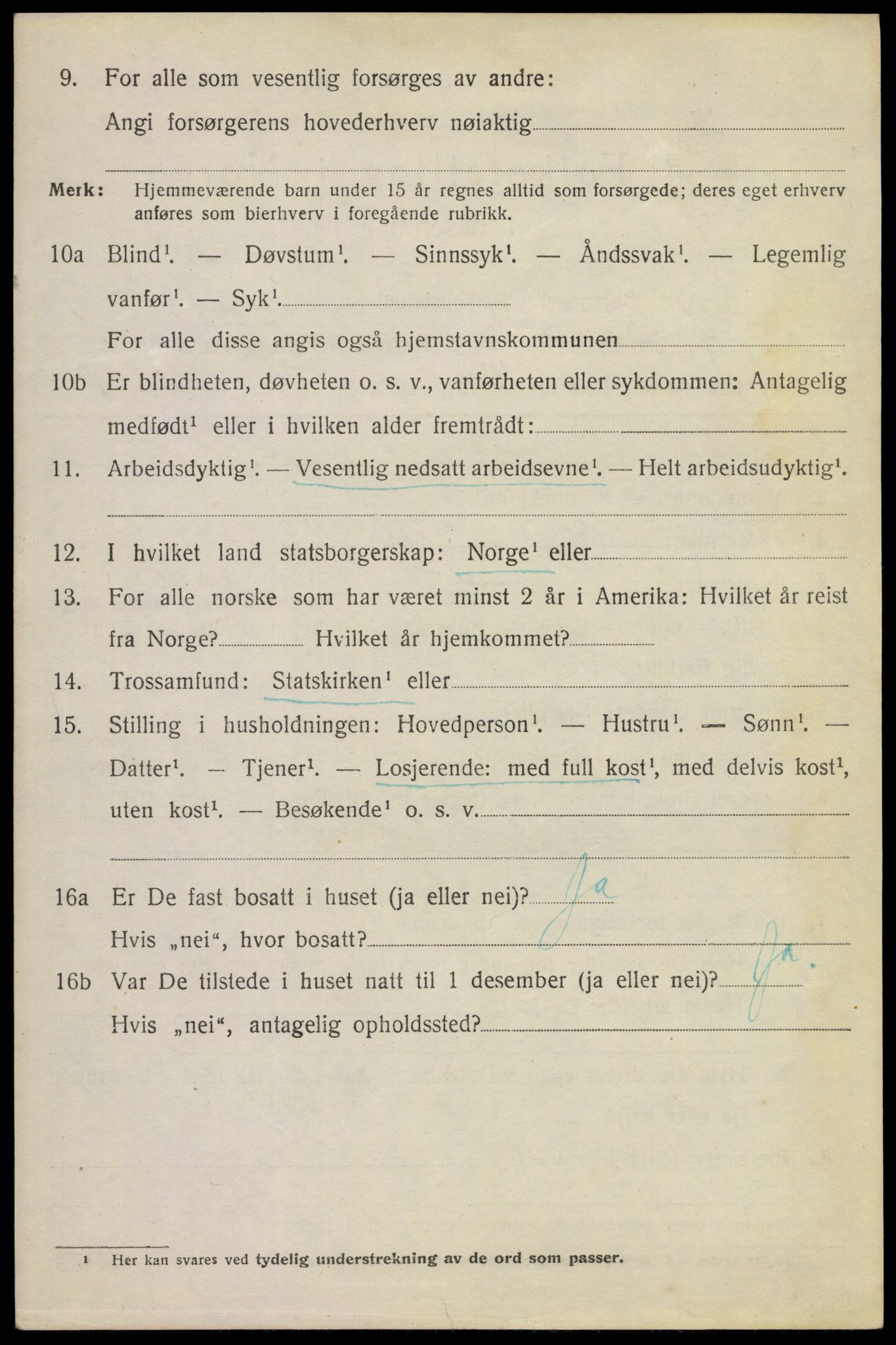 SAKO, 1920 census for Ytre Sandsvær, 1920, p. 2653