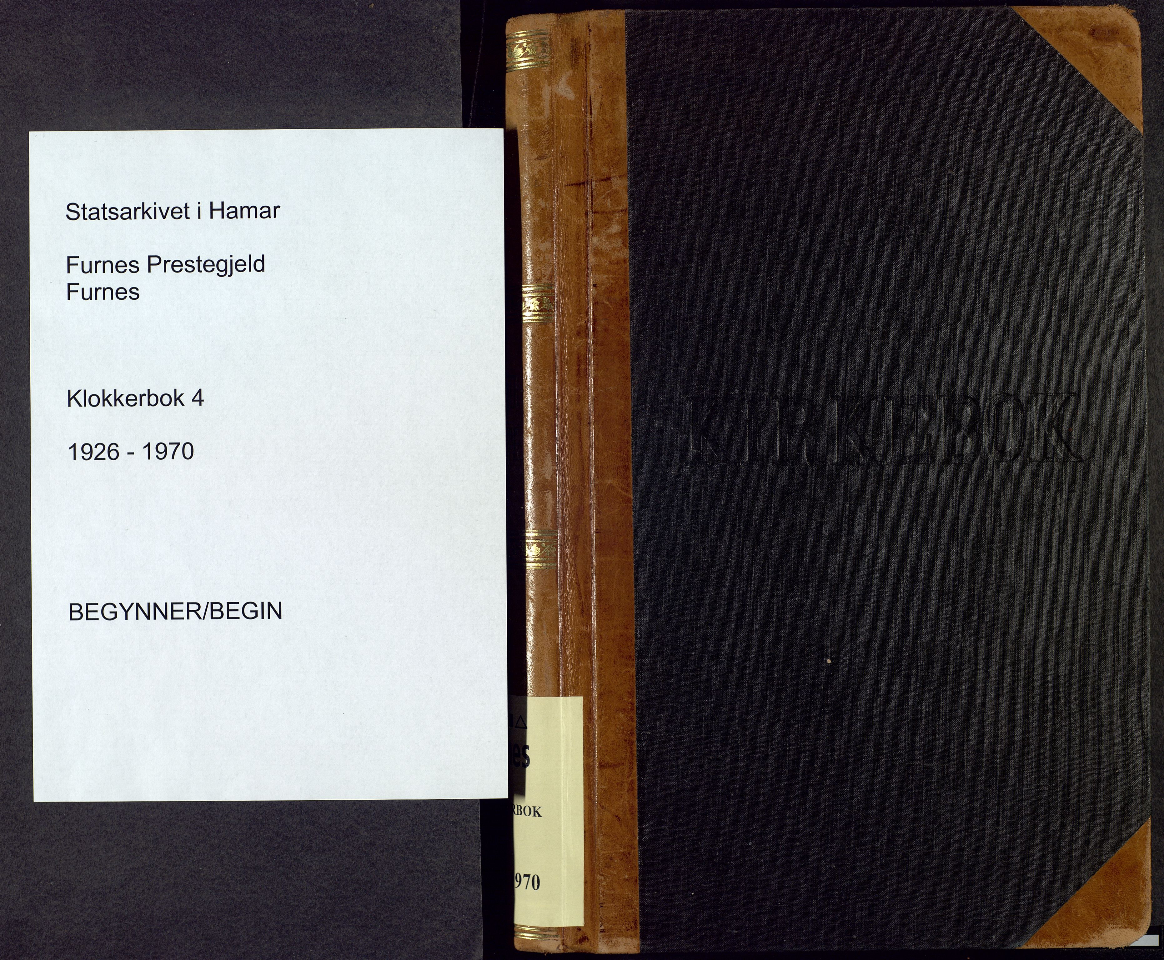Furnes prestekontor, AV/SAH-PREST-012/L/La/L0004: Parish register (copy) no. 4, 1926-1970